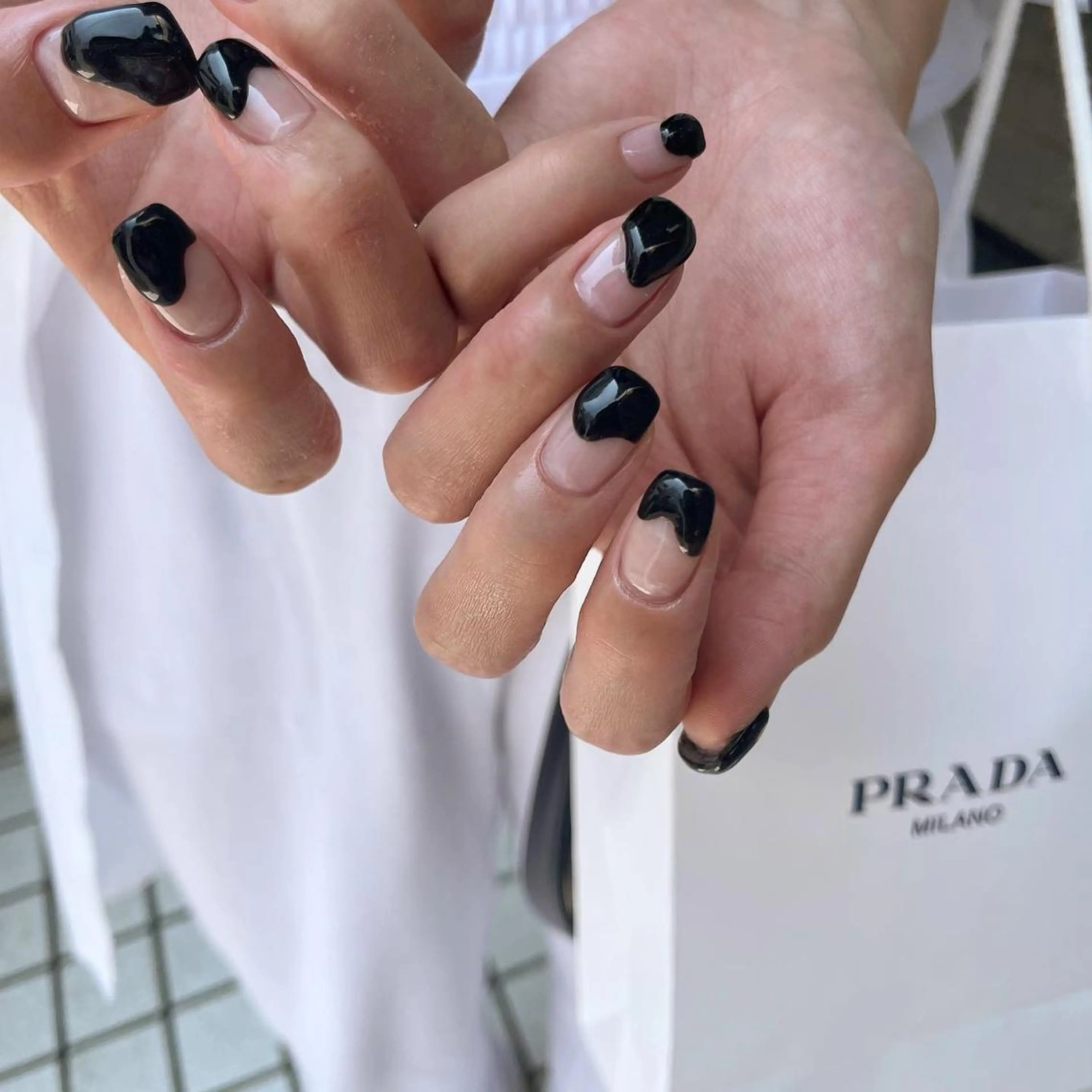 ネイル フレンチネイル ハンドネイル anna padoのネイルデザイン