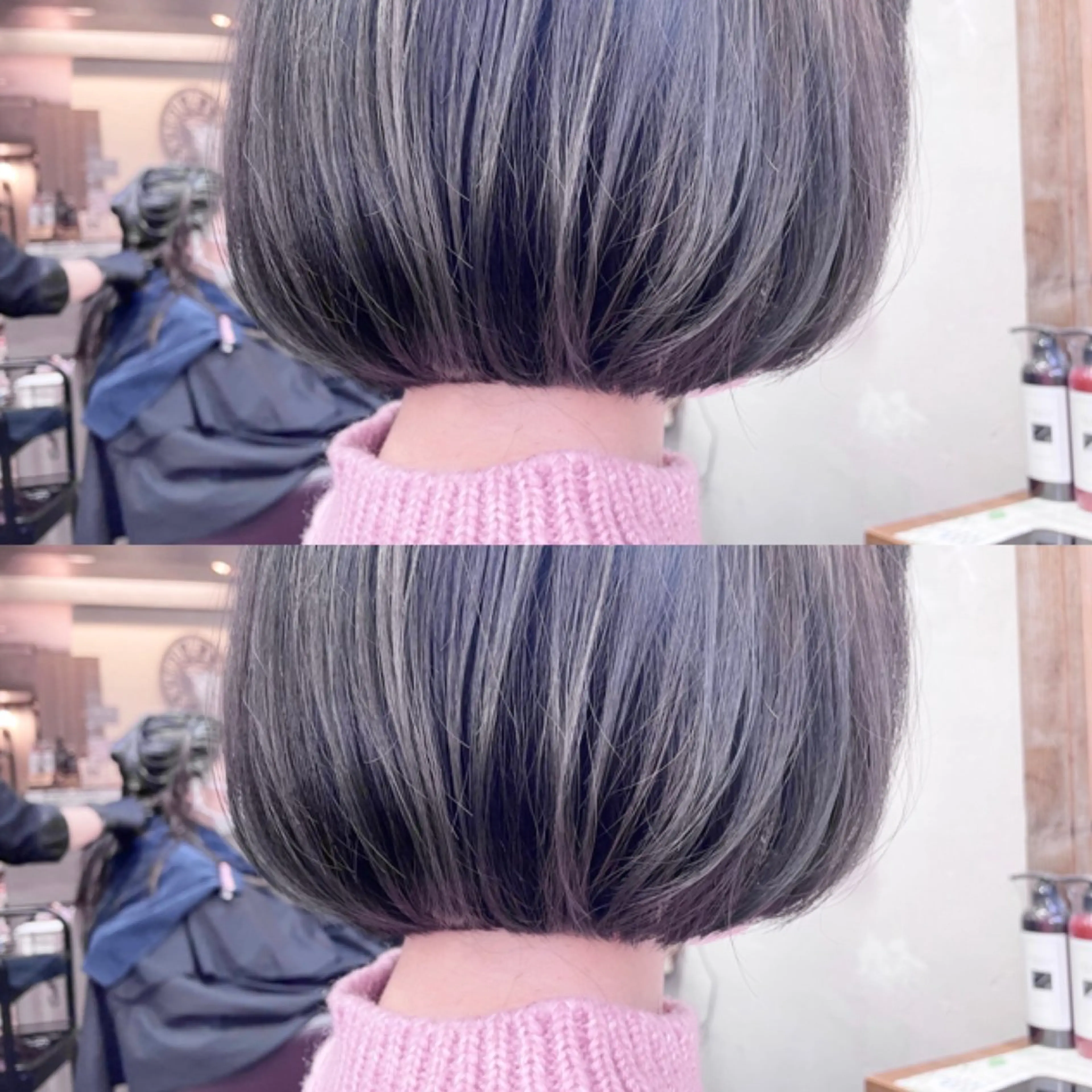 ショート カラー FiNbyallure 池袋所属・シアカラー×髪質改善 ミニモ限定/浦前翼のヘアスタイル
