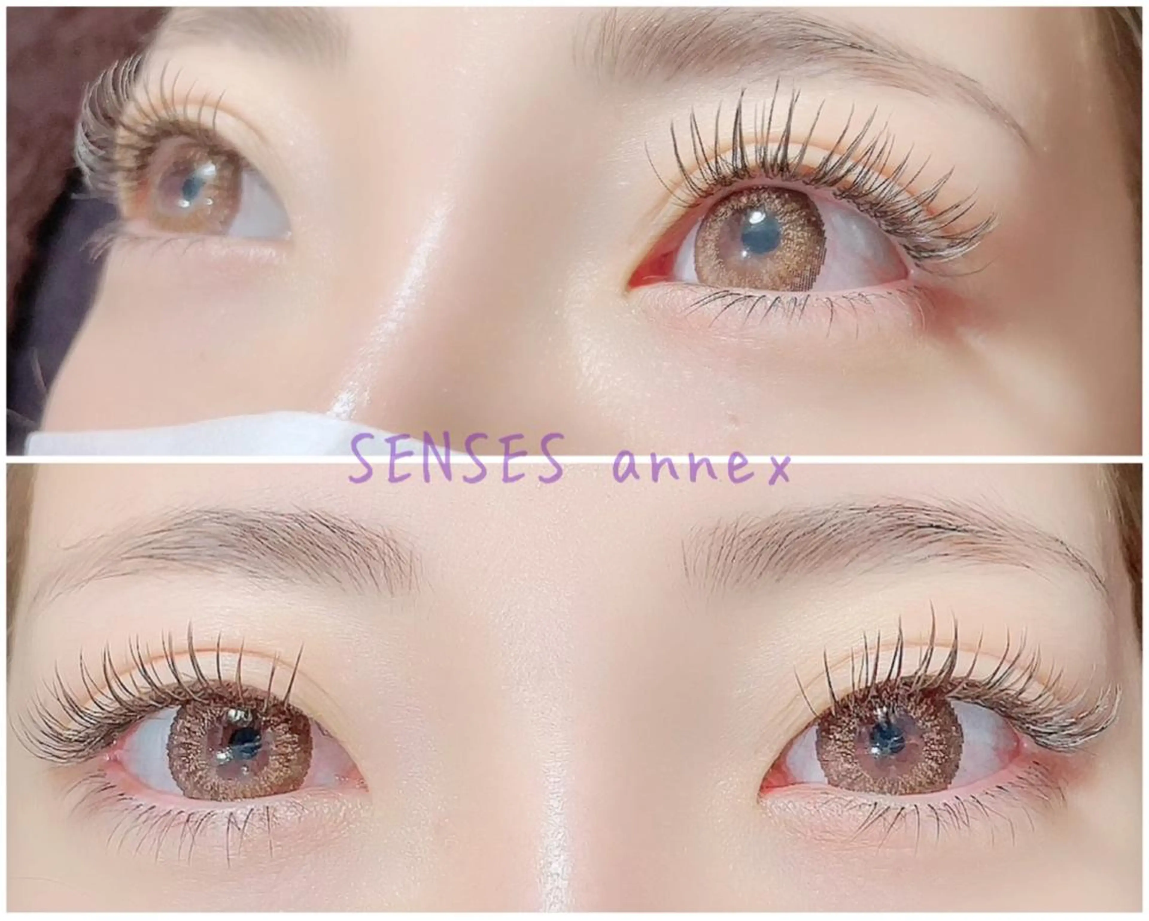 マツエク・マツパ SENSES_ WAKAのマツエク・マツパデザイン