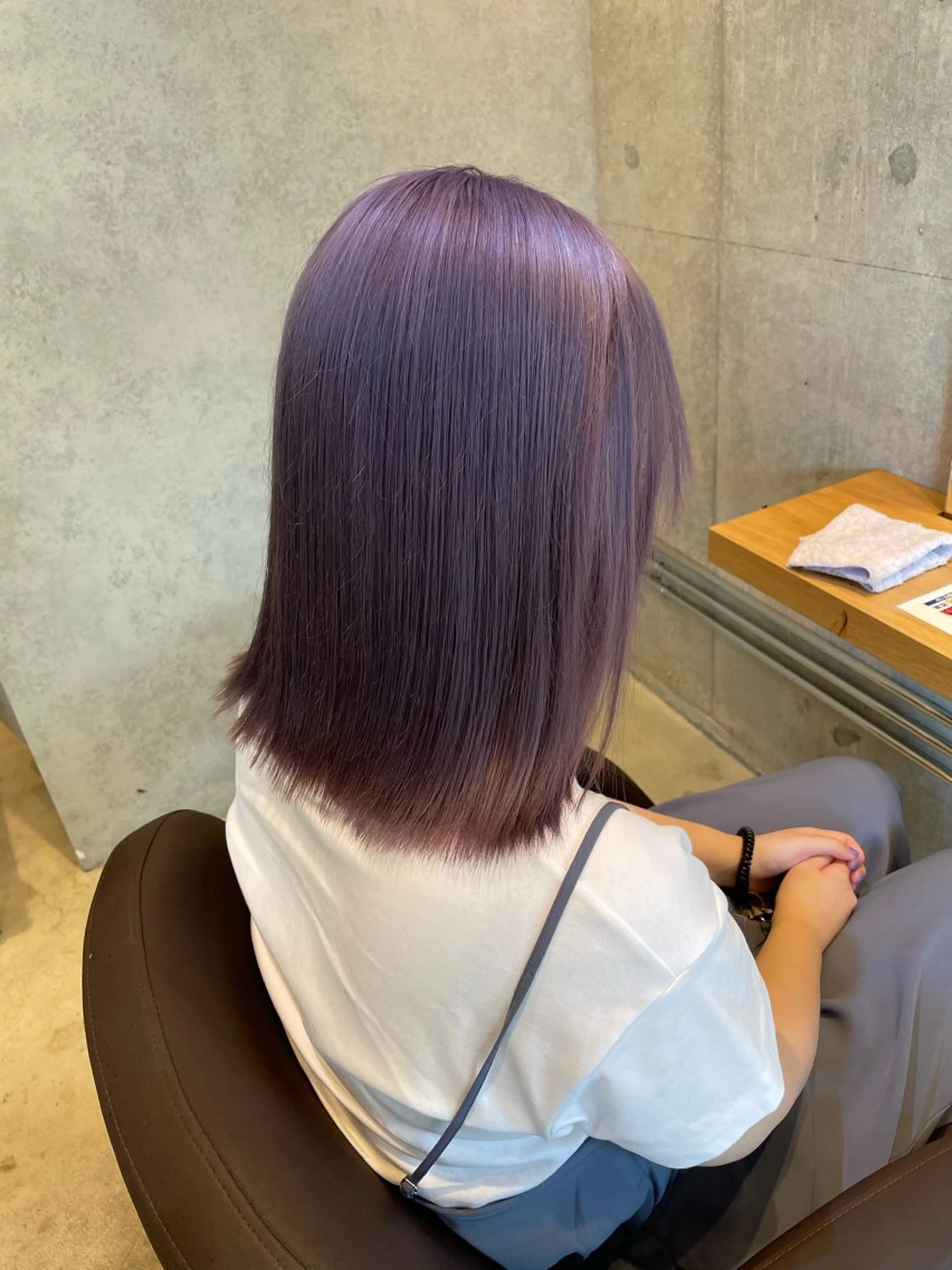 ミディアム TELA HAIR 研究学園所属・TELA HAIR 大倉　曜のヘアスタイル