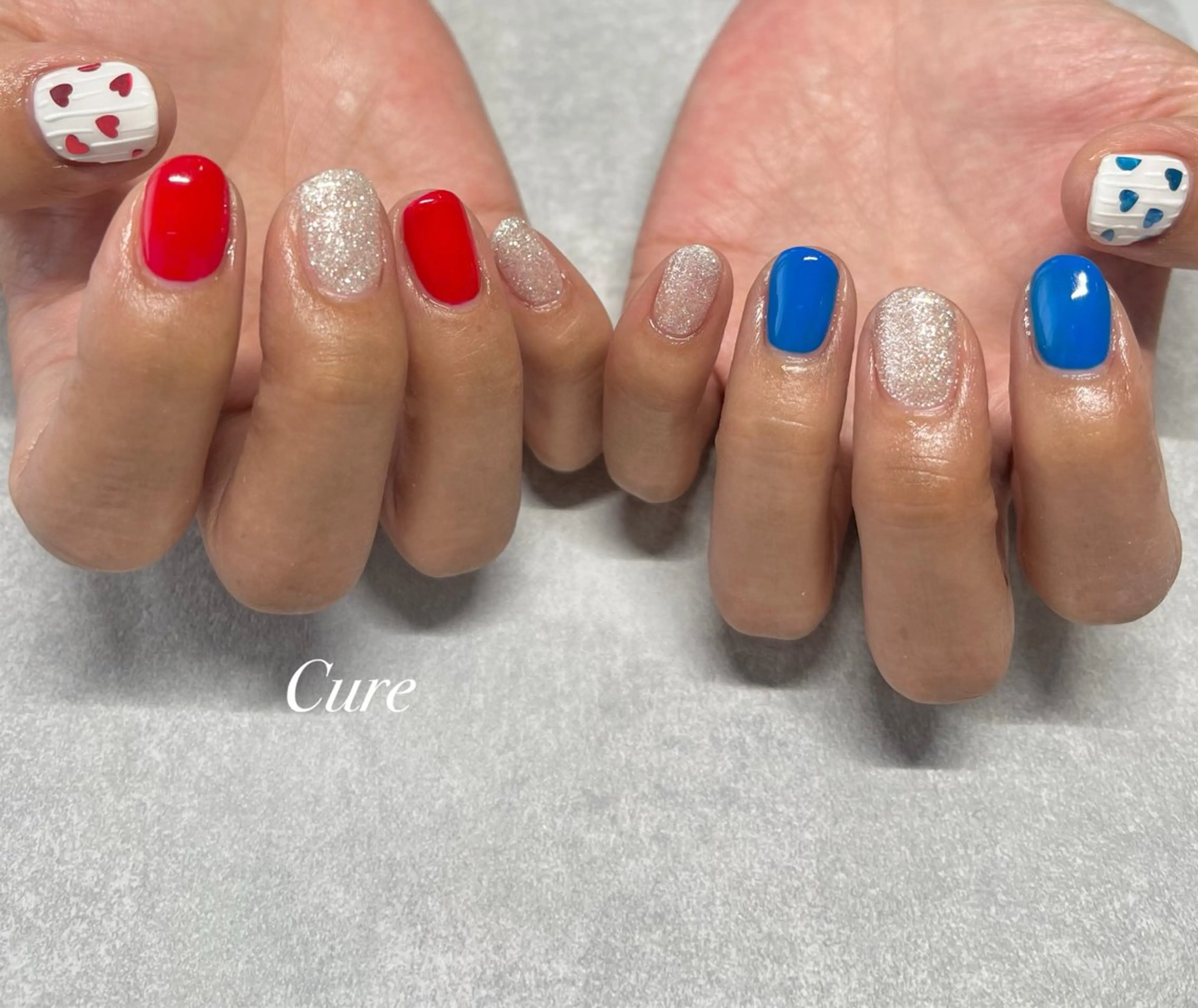ネイル ハンドネイル Nail&まつげエクステSalon Cure所属・岡本 奈央子のネイルデザイン