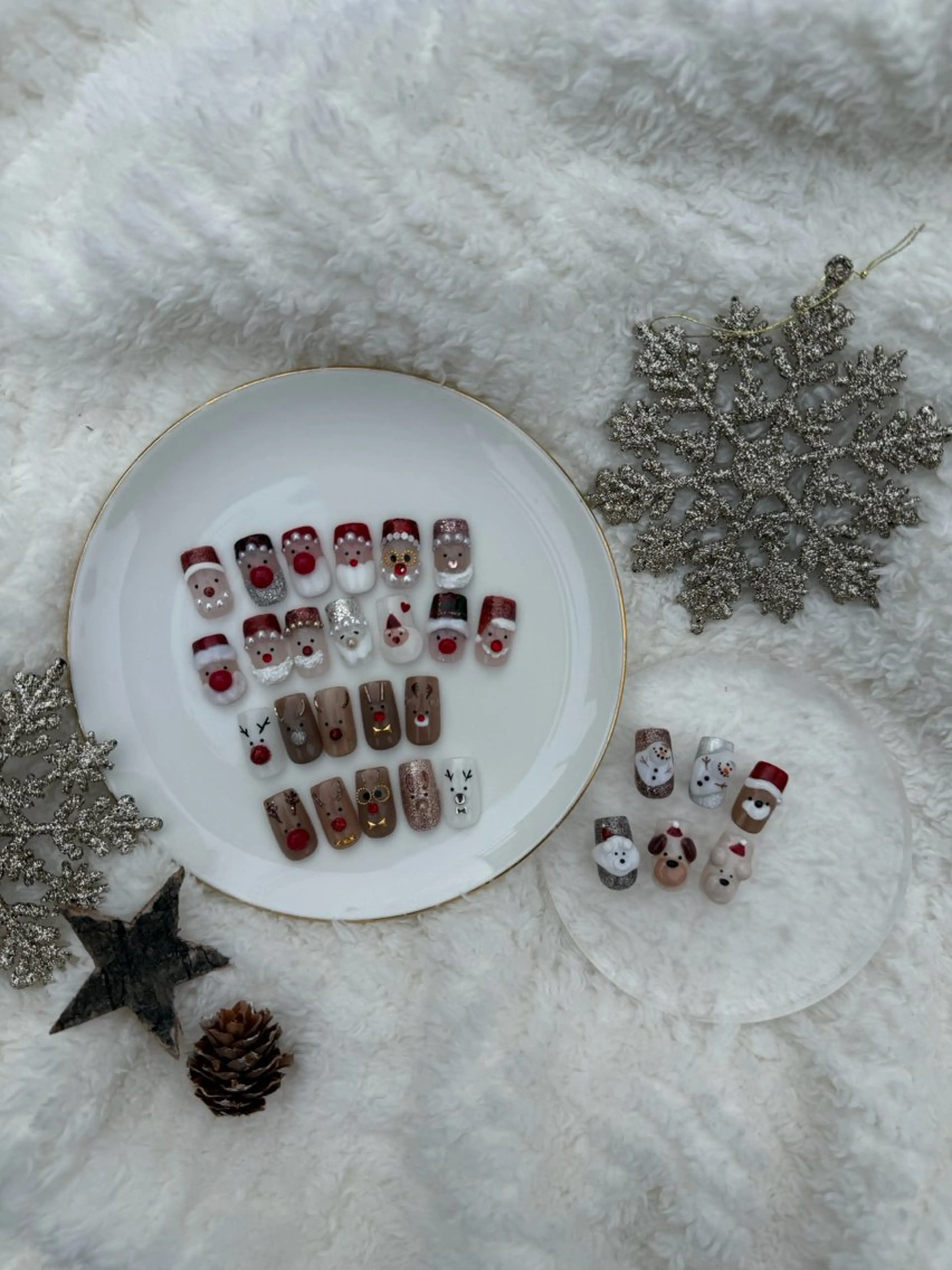 ネイル 冬ネイル クリスマス Rommy Arisaのネイルデザイン