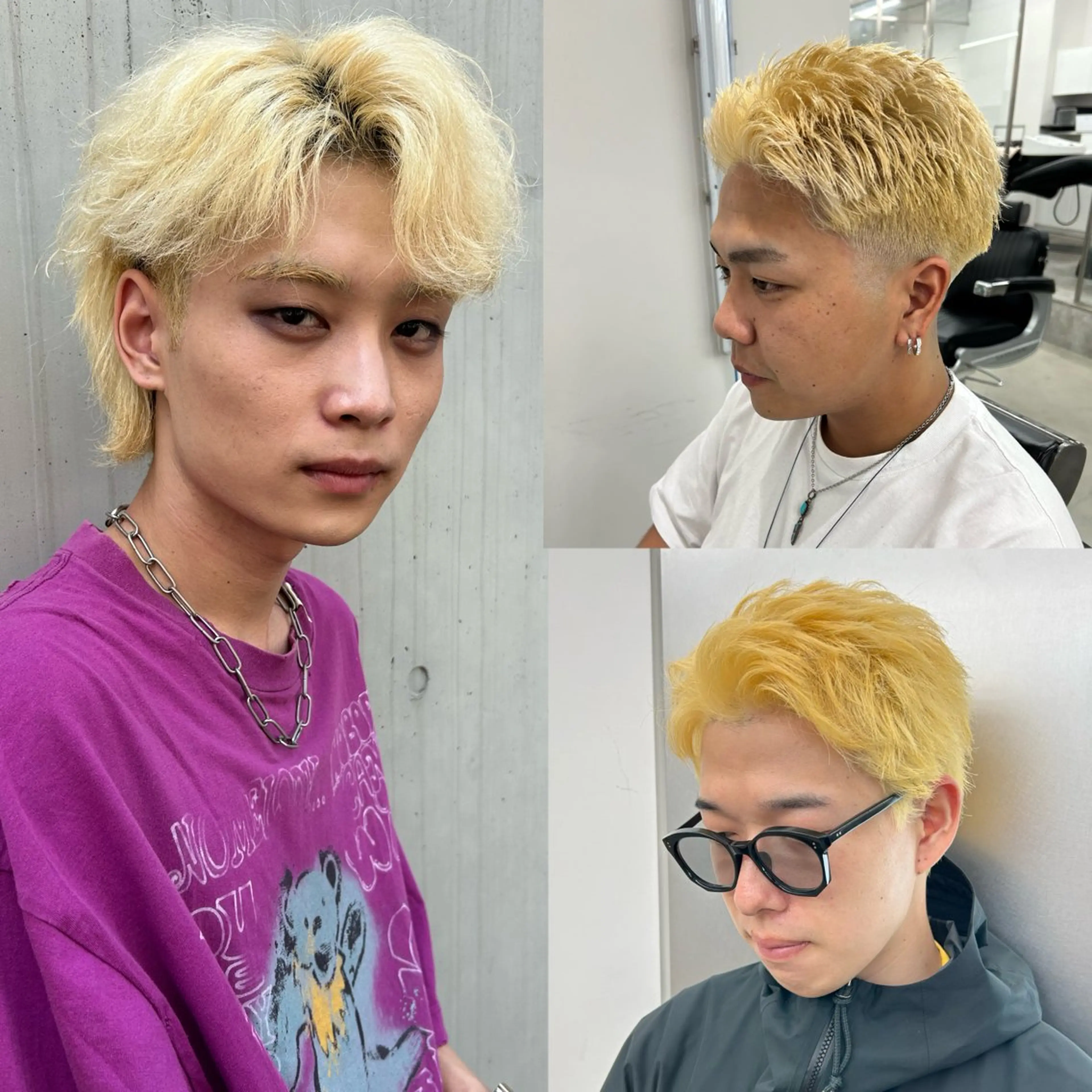 メンズ カット 安達 脩人のヘアスタイル