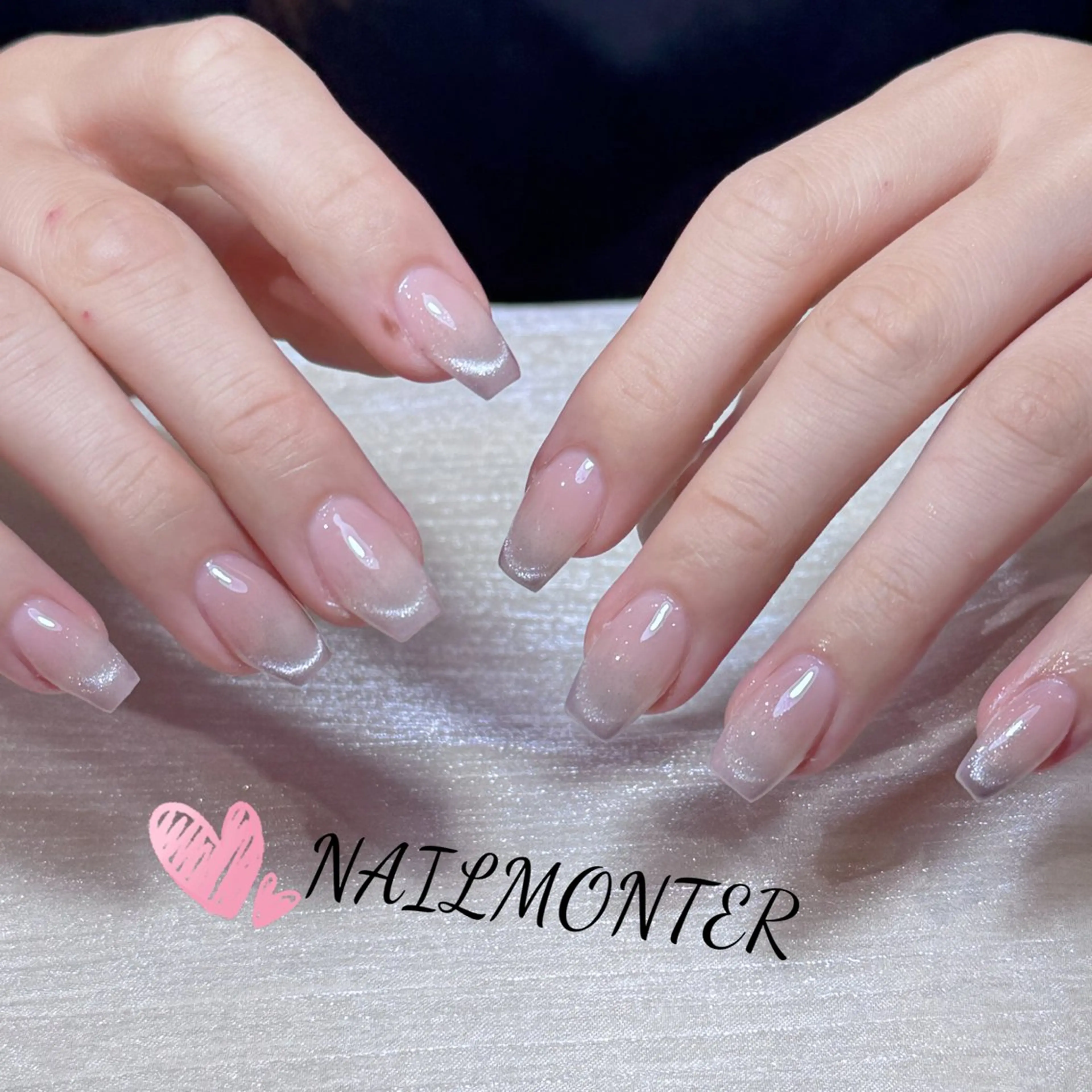 ❤️‍🔥🎀HAND🎀マグネットフレンチ🫧ベース色追加ok👌🏻の写真