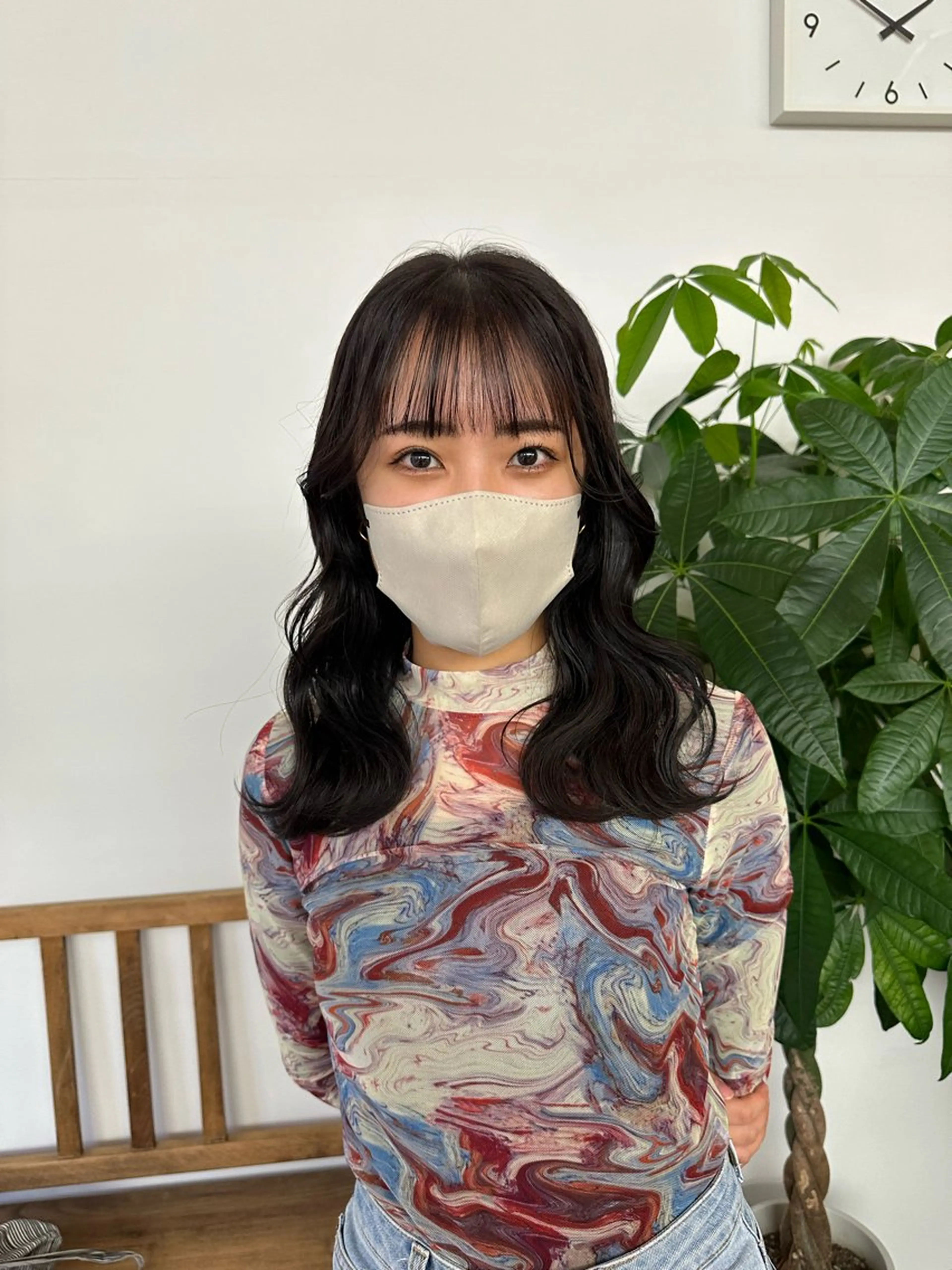 ミディアム カラー CIEL FUKUOKA所属・SAKURA/ CIEL福岡のヘアスタイル