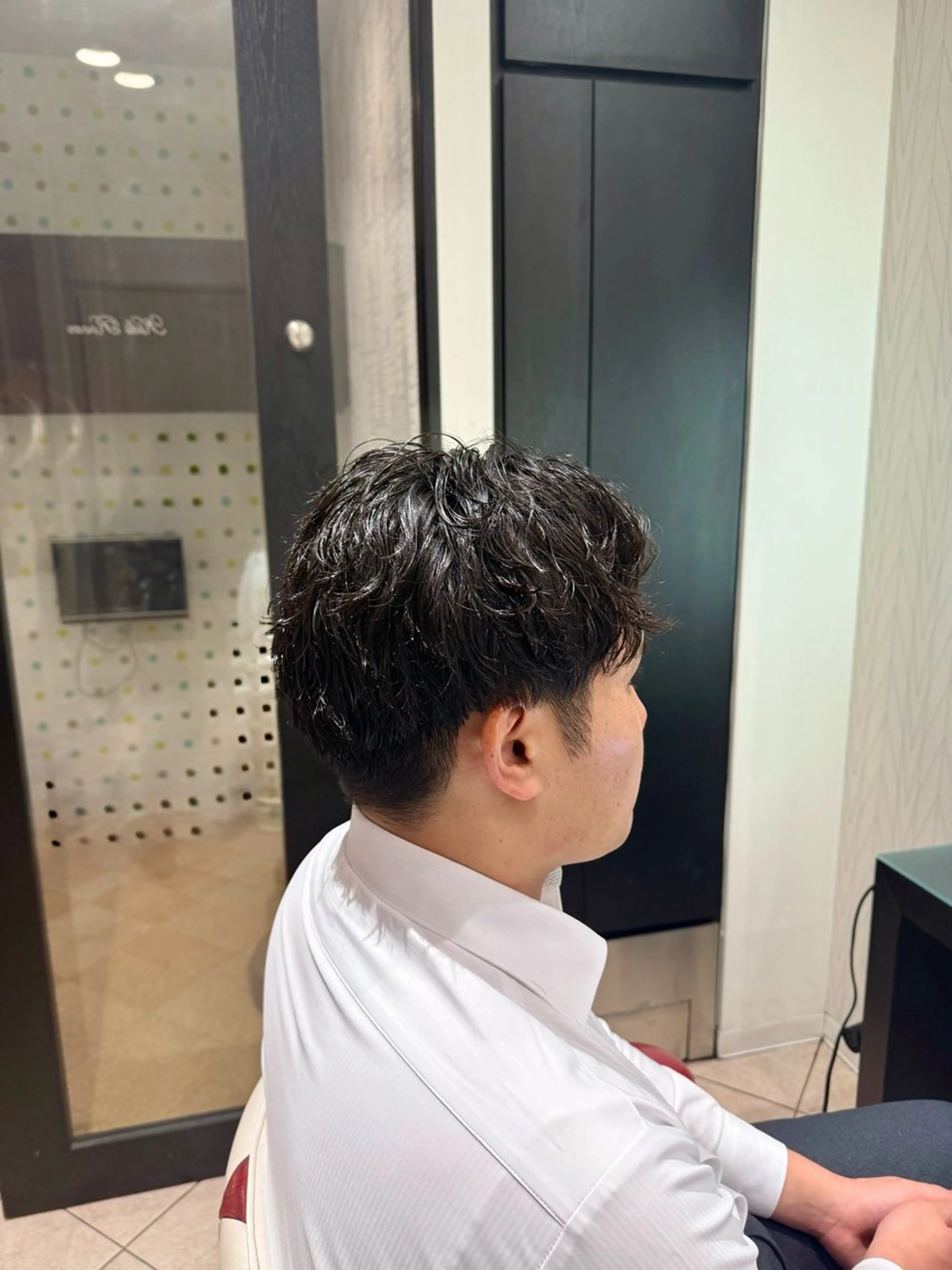 ショート パーマ カット ヘアセット Yuuki Naitouのヘアスタイル