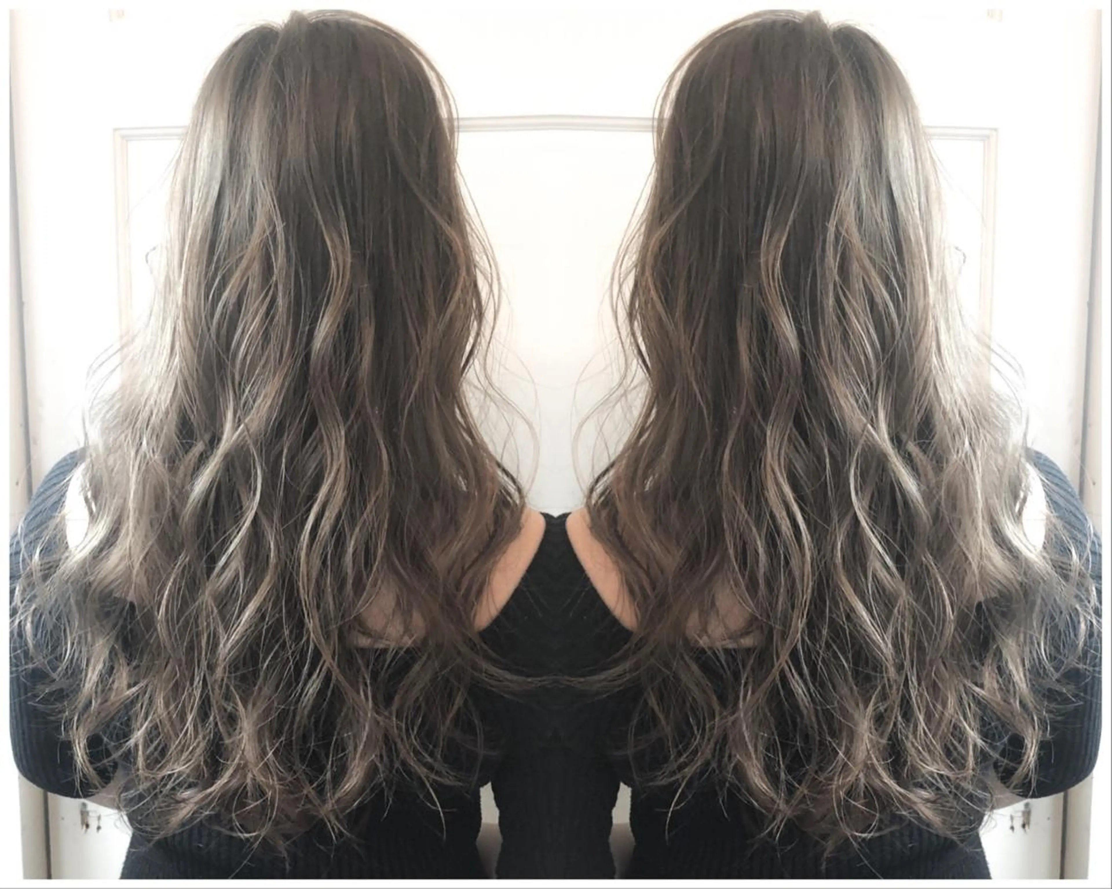 ロング カラー ヘアカラー HAIR WORKS HELM所属・ショート✨ボブ✨代表 新田見美仁のヘアスタイル