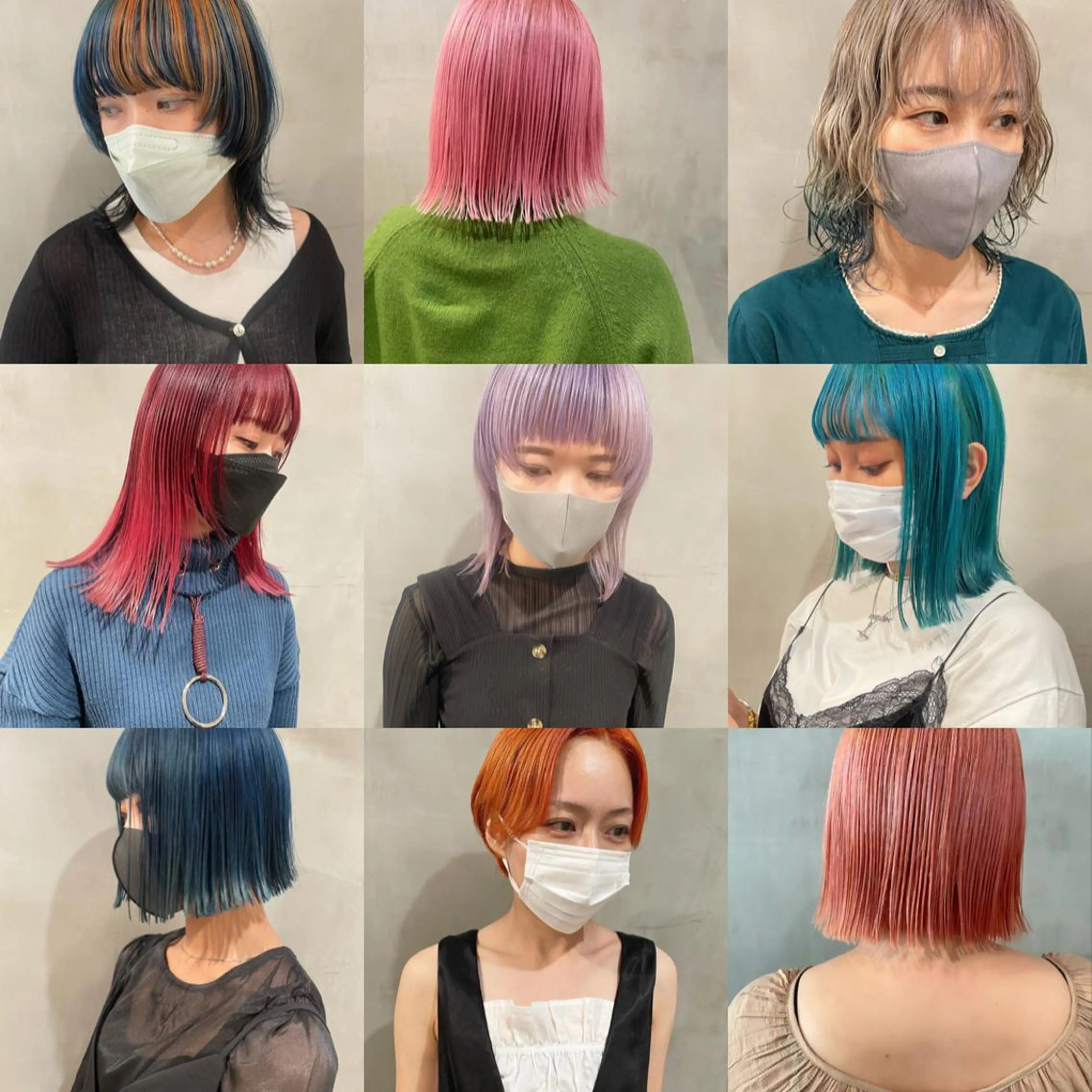ショート カラー ヘアカラー トリートメント 優 作のヘアスタイル