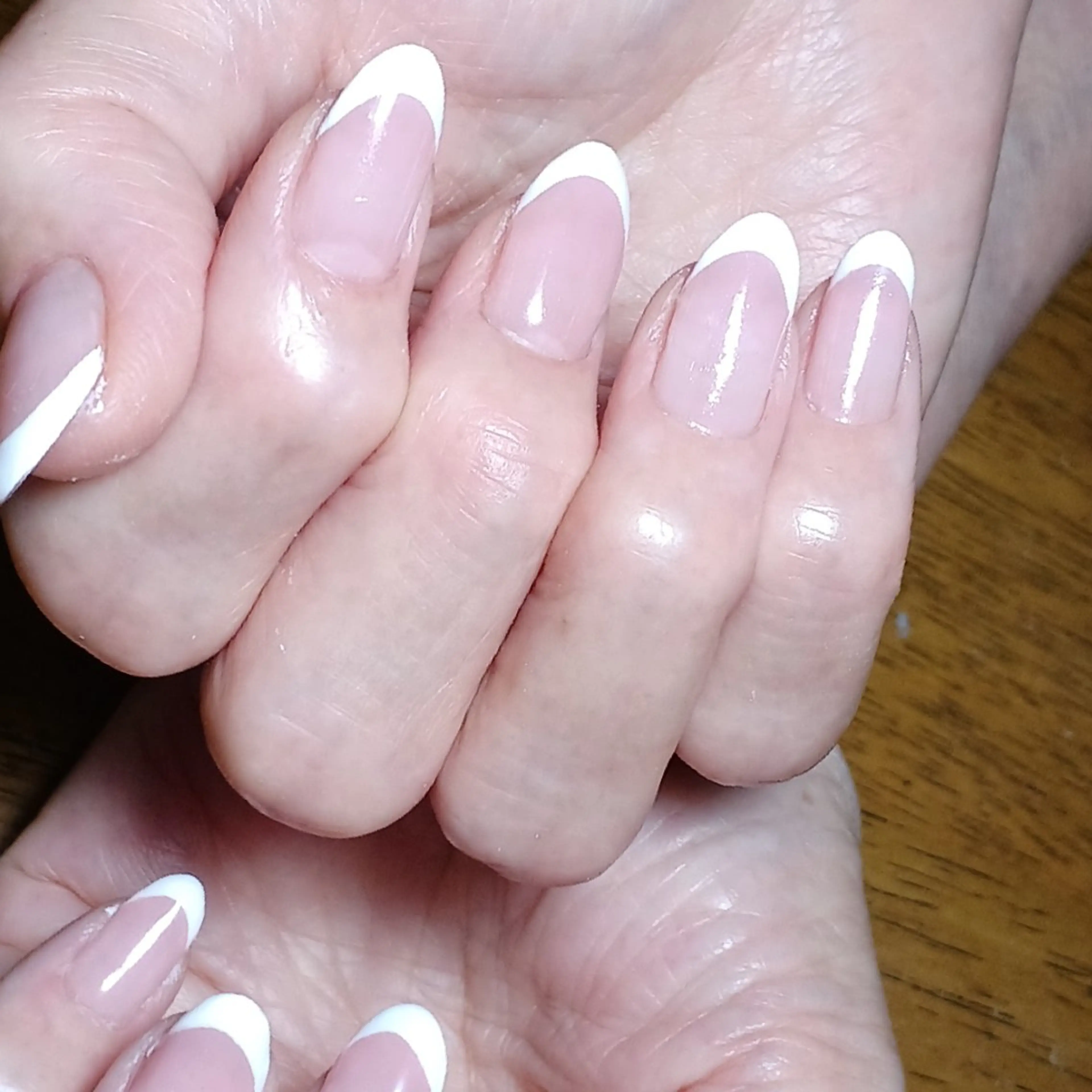 フレンチネイルの写真