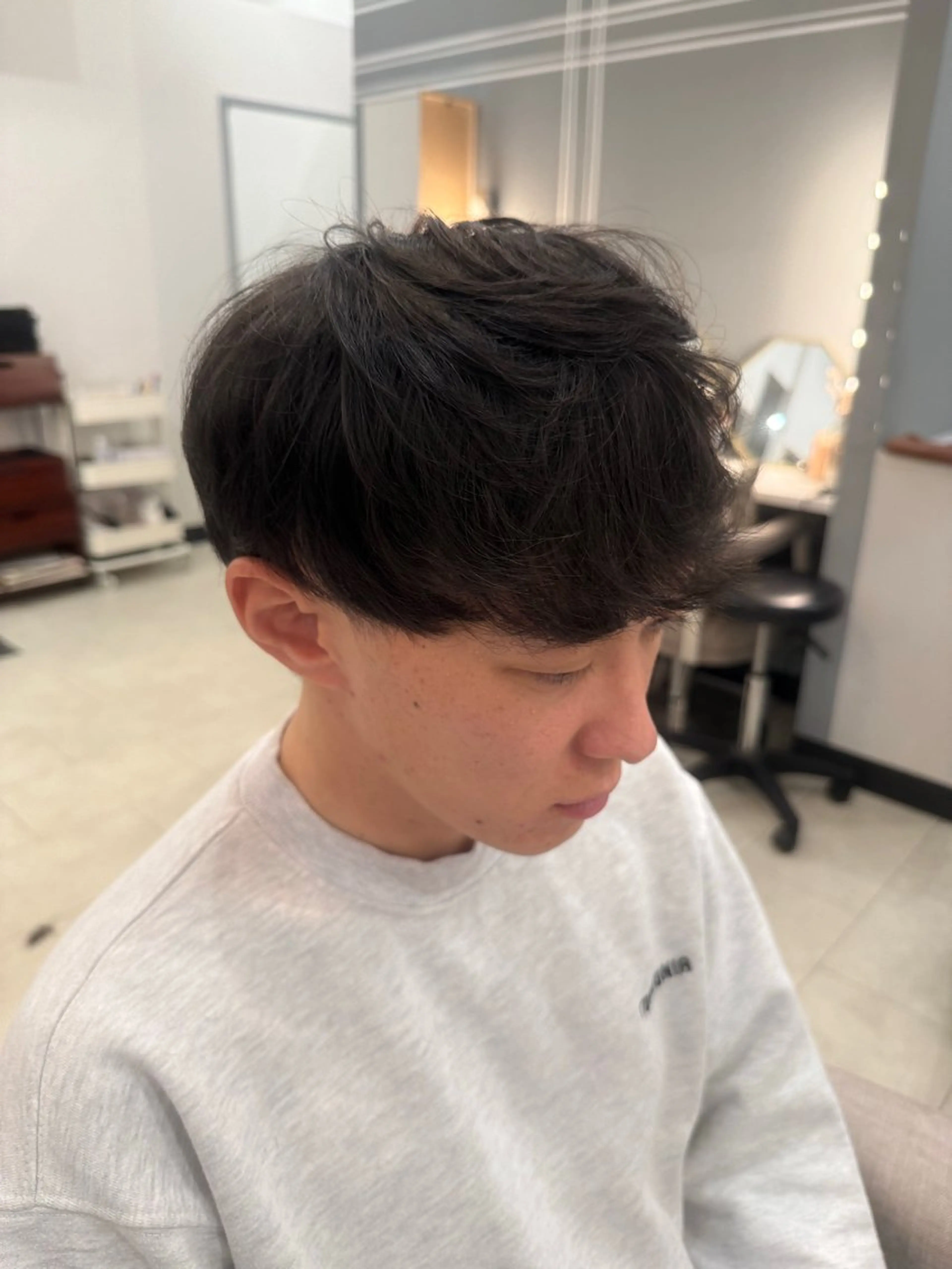 ショート メンズ Eclat【エクラ】所属・三上 莉里のヘアスタイル