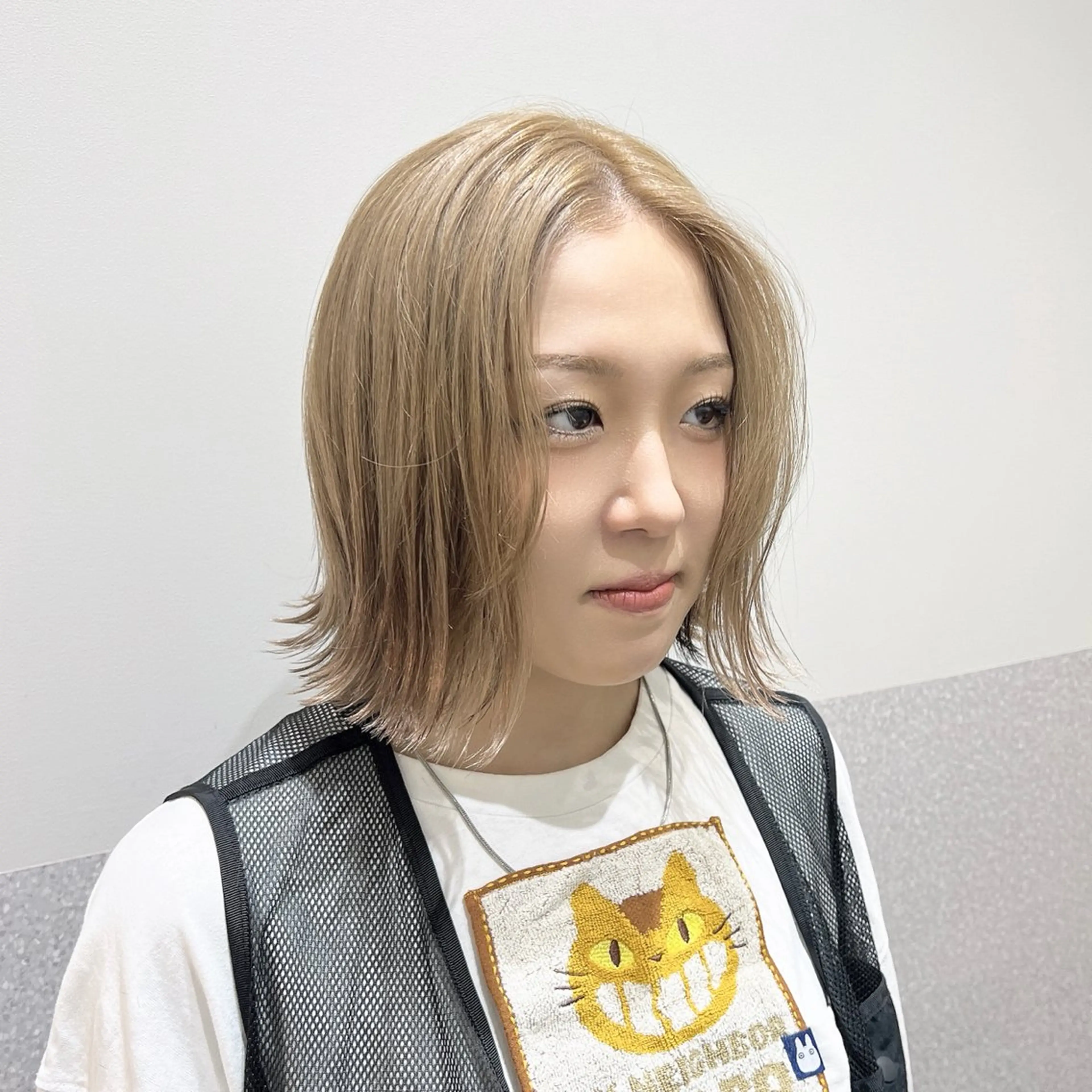 ミディアム カラー ヘアカラー トリートメント 💖暖色・ハイトーン 🐈みおり💖のヘアスタイル