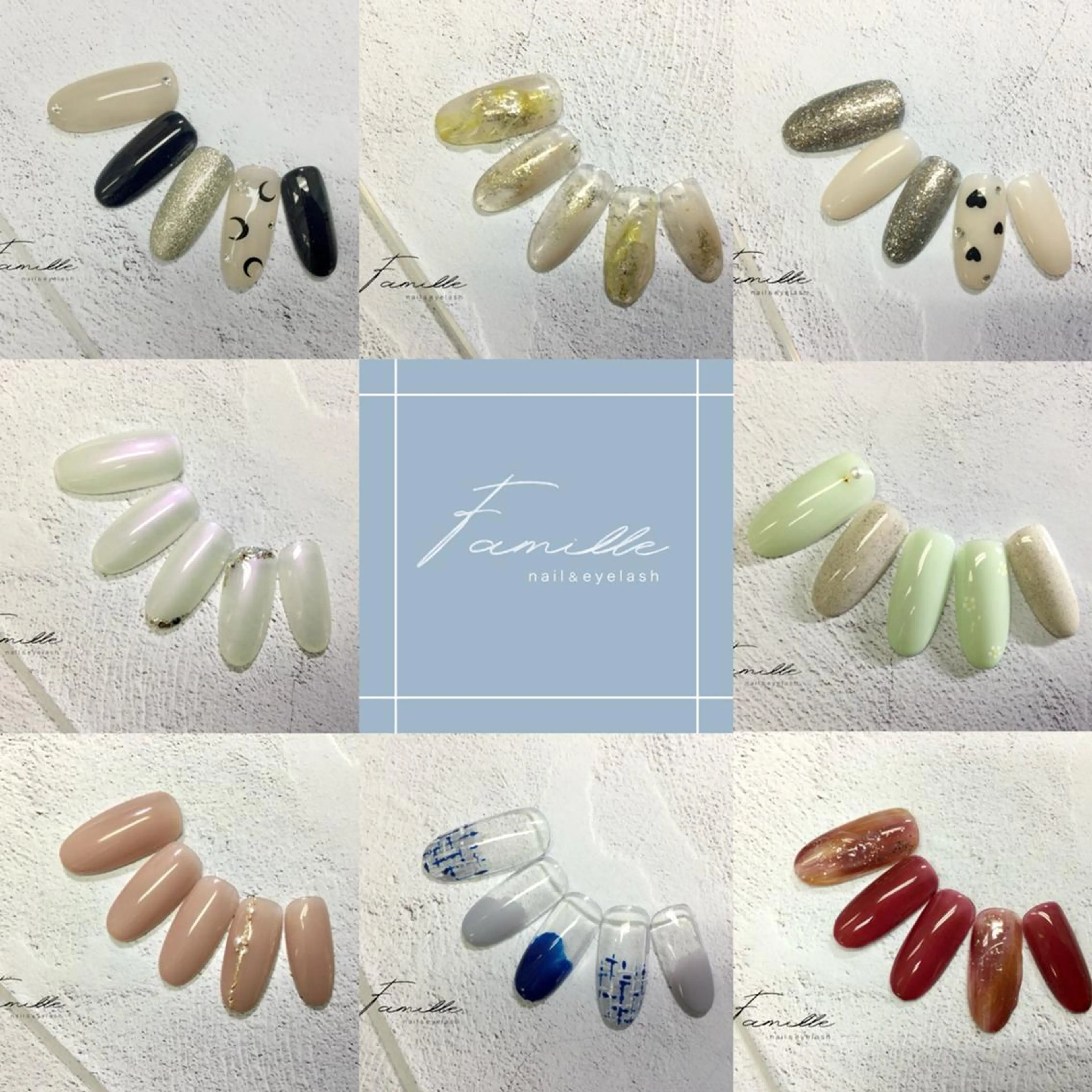 【新規】定額Aコース￥4980/デザインサンプルから選べます/配置変更・色変更OK/初回オフ無料☆の写真
