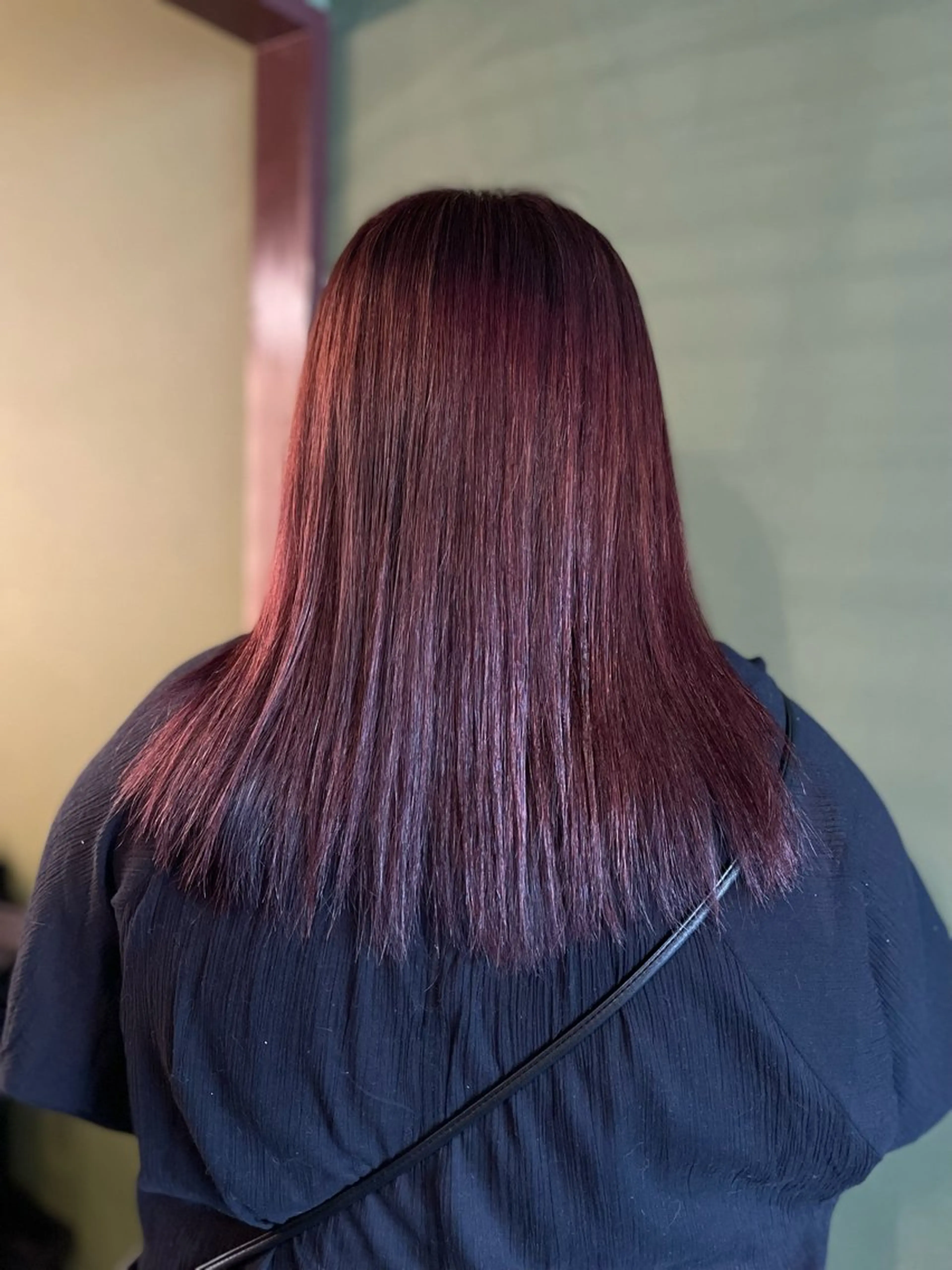 ミディアム カラー カット ヘアカラー トリートメント PATH-hair. store/MAIのヘアスタイル