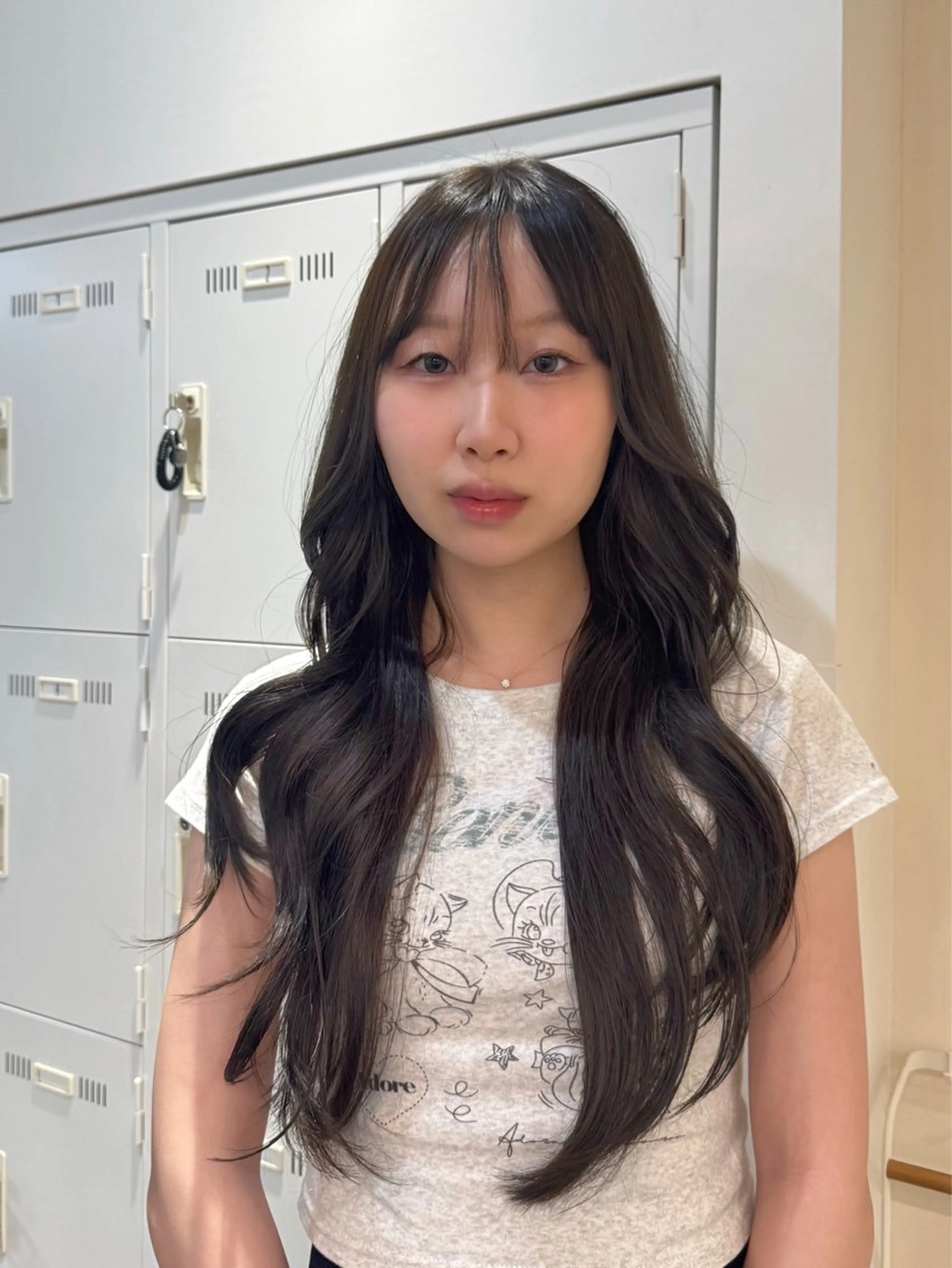 ロング カラー ヘアカラー トリートメント sia所属・ナチュラルカラー neneのヘアスタイル