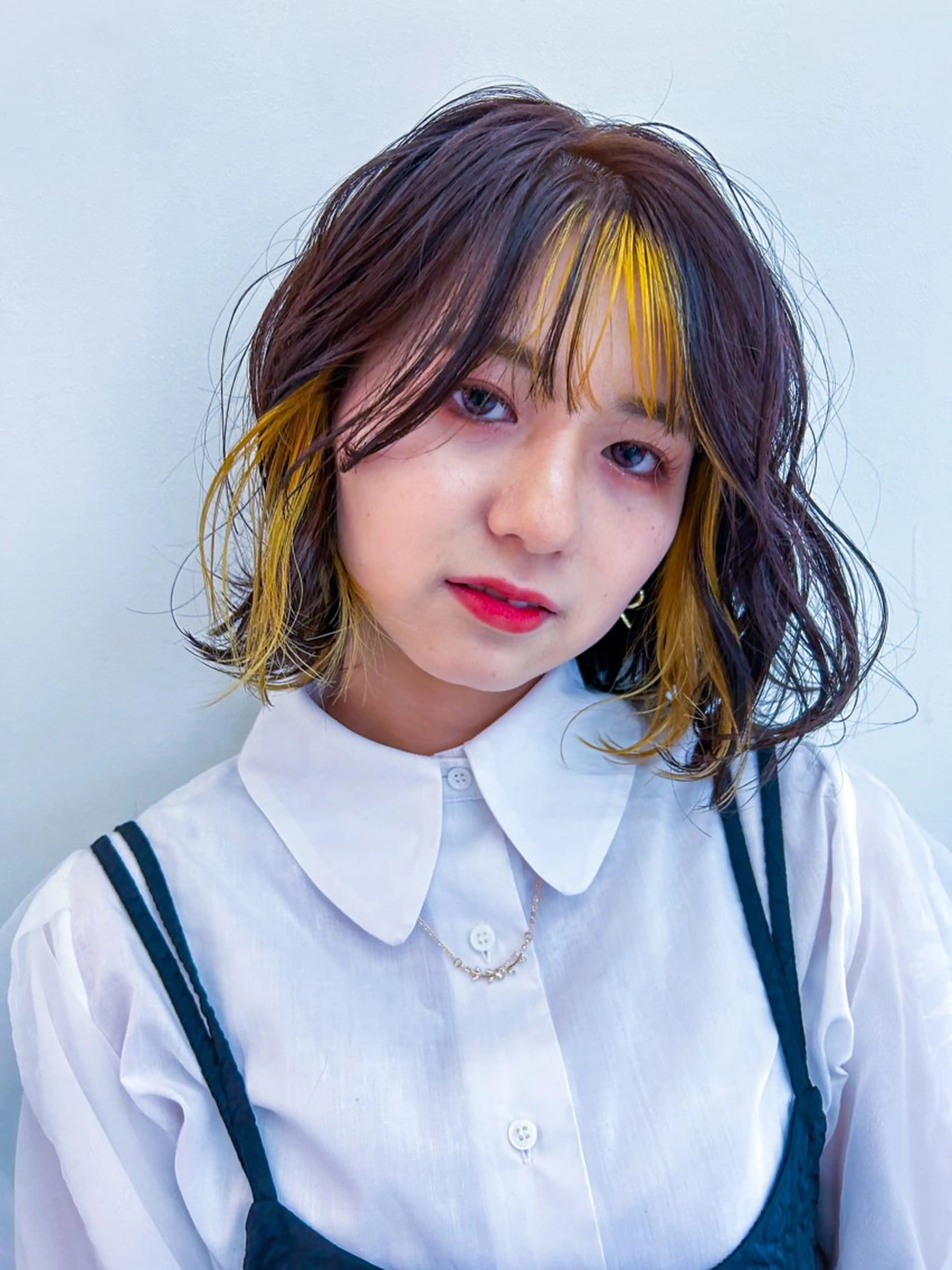 ミディアム カラー カット ヘアカラー 無料ショートモデル 募集✔️SEIYAのヘアスタイル
