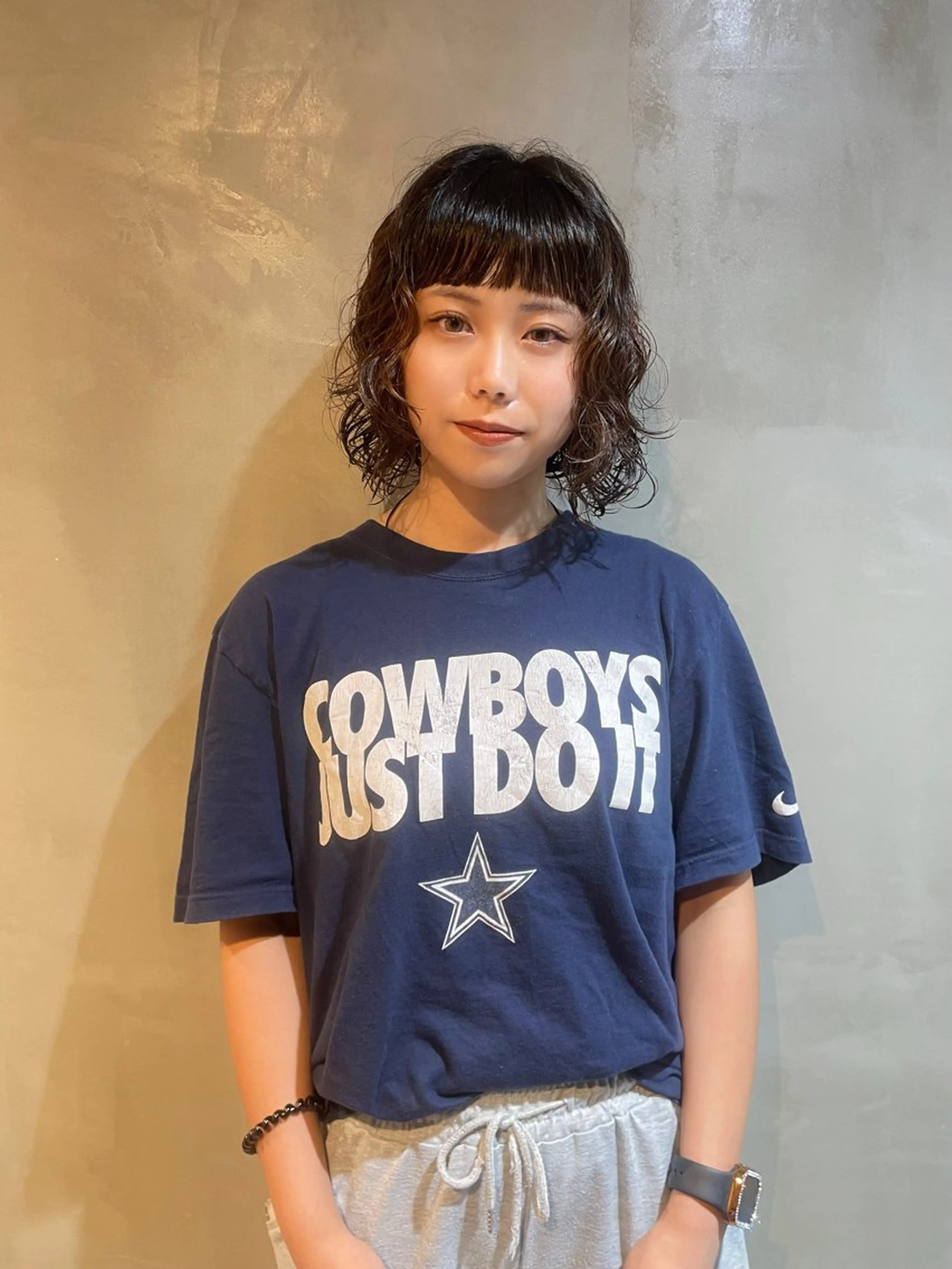 ミディアム パーマ カット パーマ カノン/アニメ漫画 好き美容師︎💕︎︎のヘアスタイル