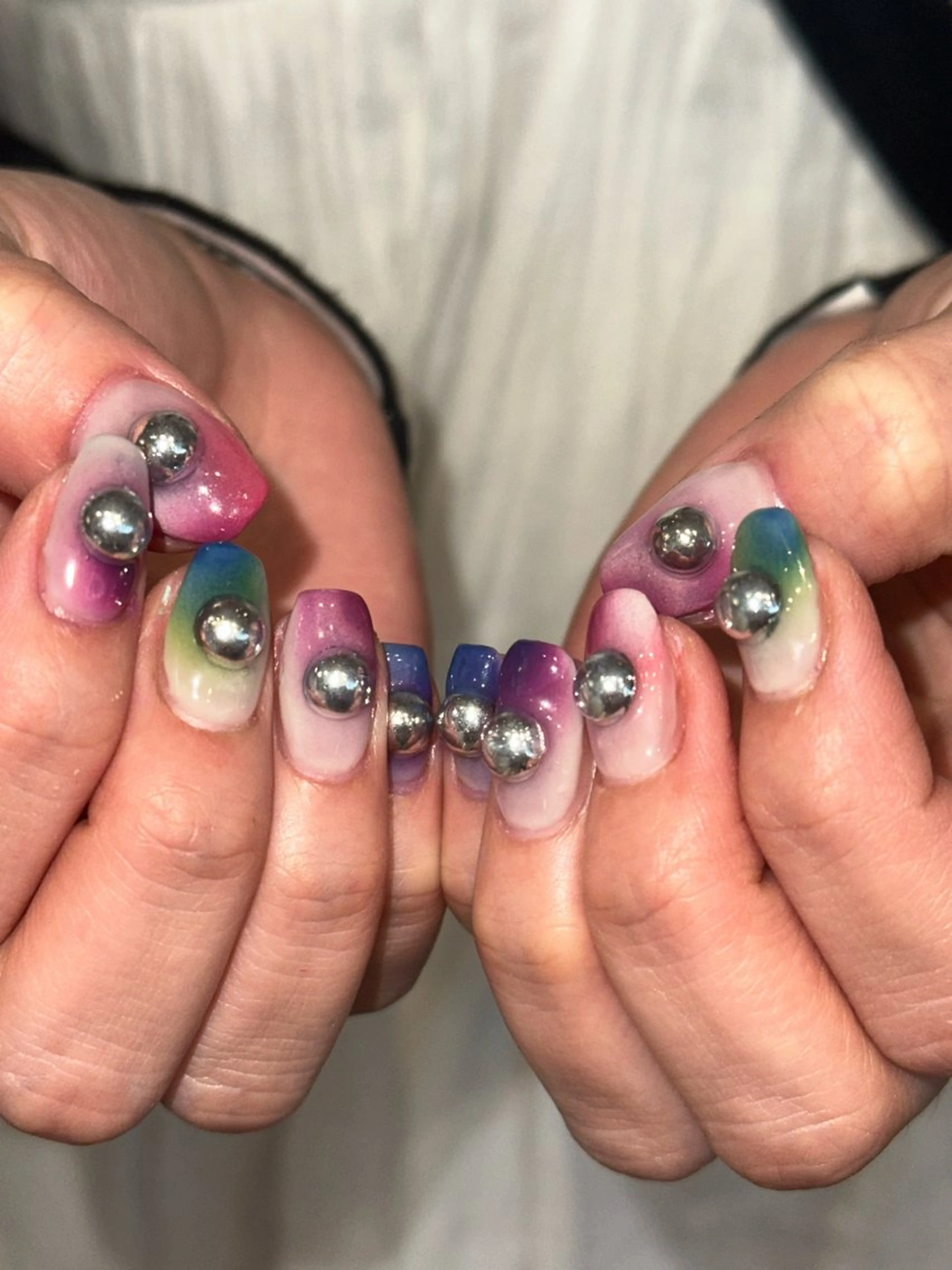 ネイル ハイトーン特化 pepe🎀のヘアスタイル