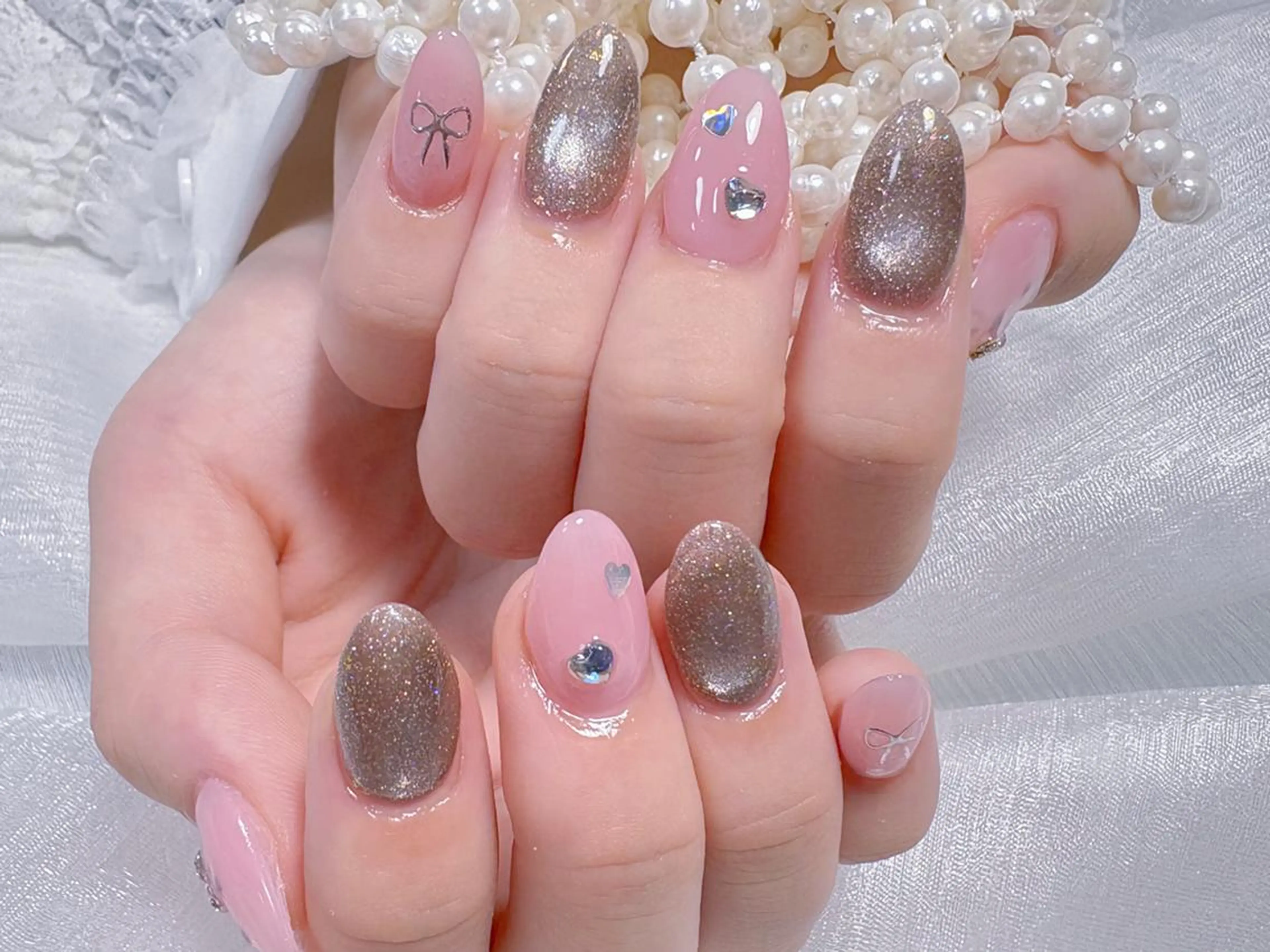 ネイル ✨Nora💫 ワンホンネイルのネイルデザイン