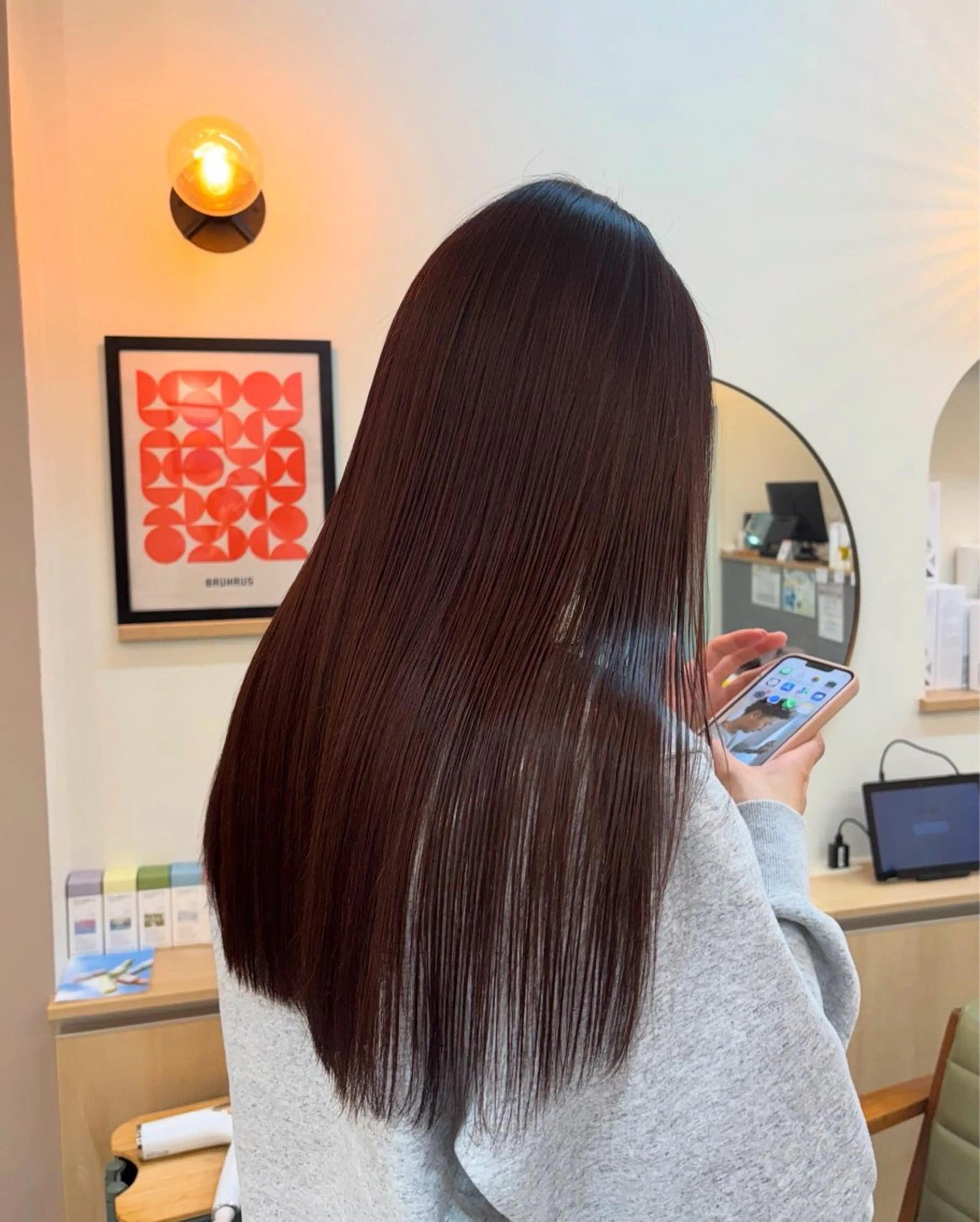 ロング トリートメント lou  by  revo所属・🫧 由姫🫧のヘアスタイル