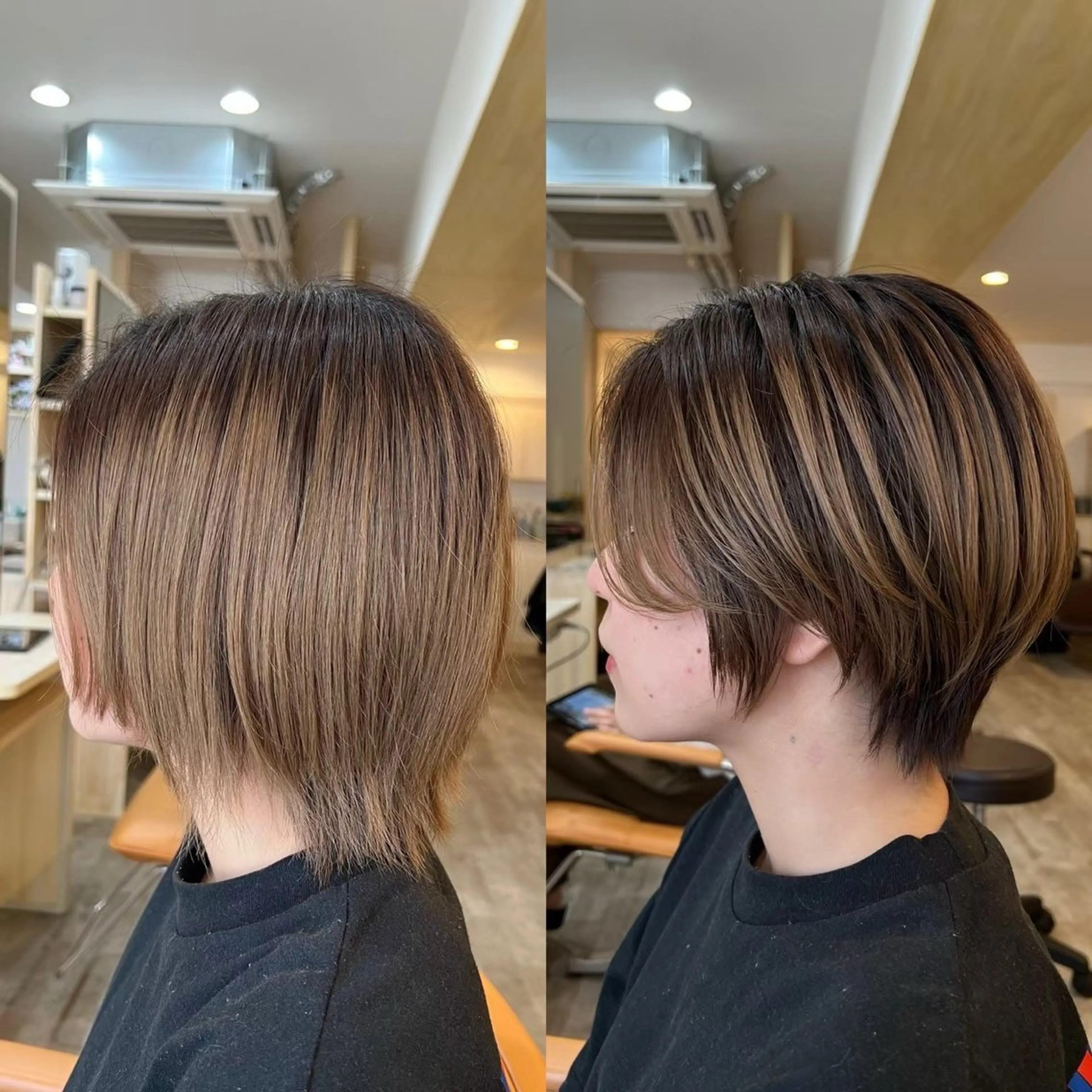 ショート 《放出》Forte マネージャー山根英明のヘアスタイル