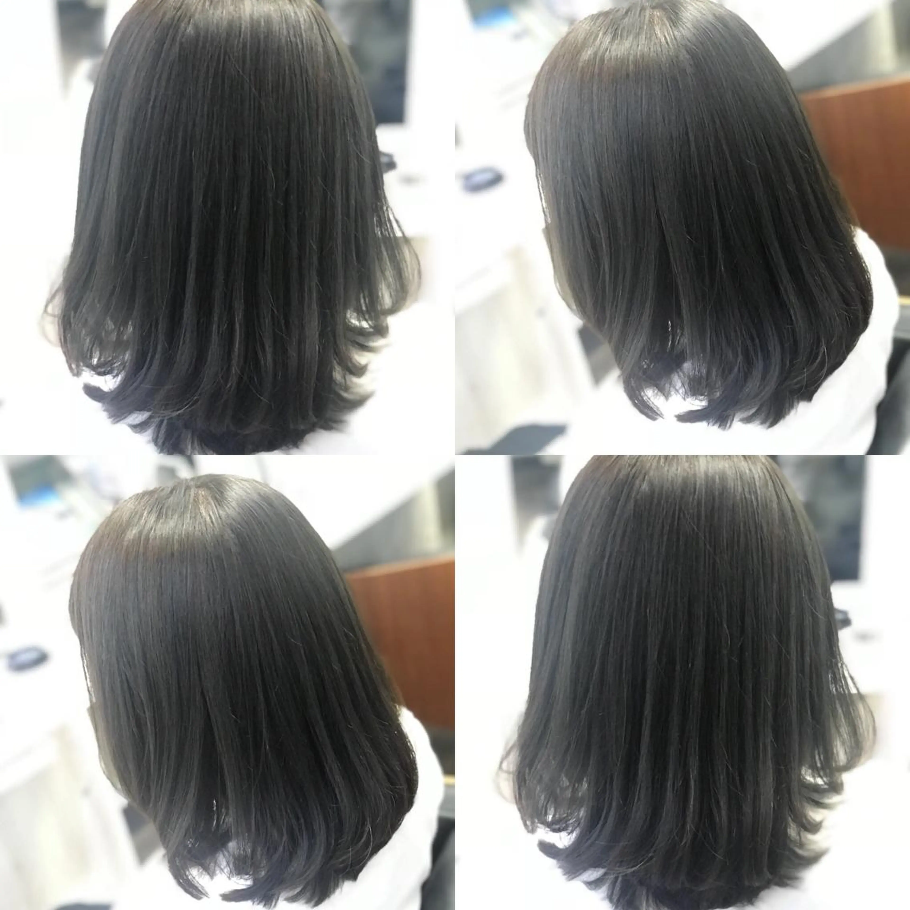 ミディアム カラー 山内 聡史のヘアスタイル