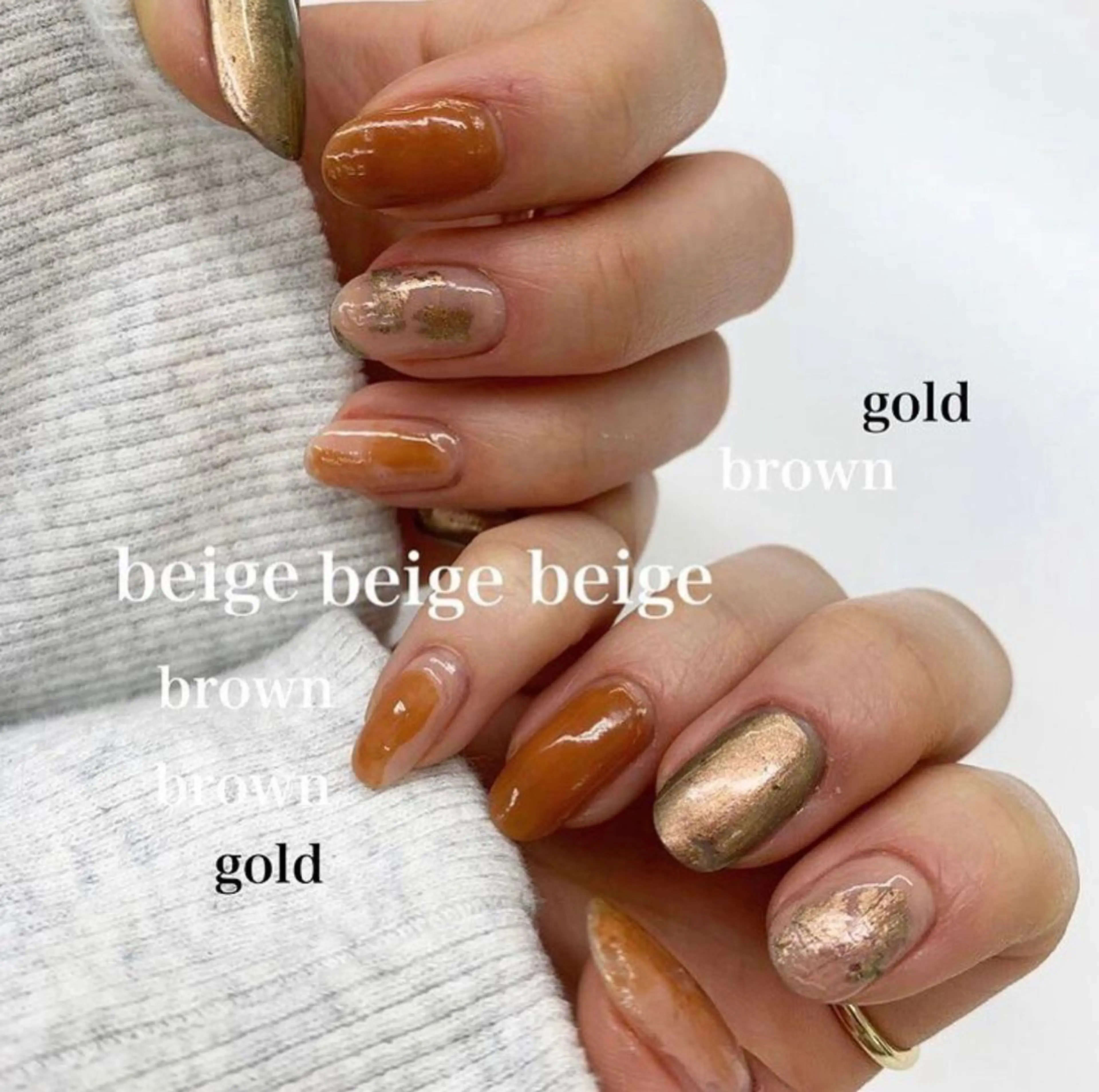 ネイル 栗田 ゆう子のネイルデザイン