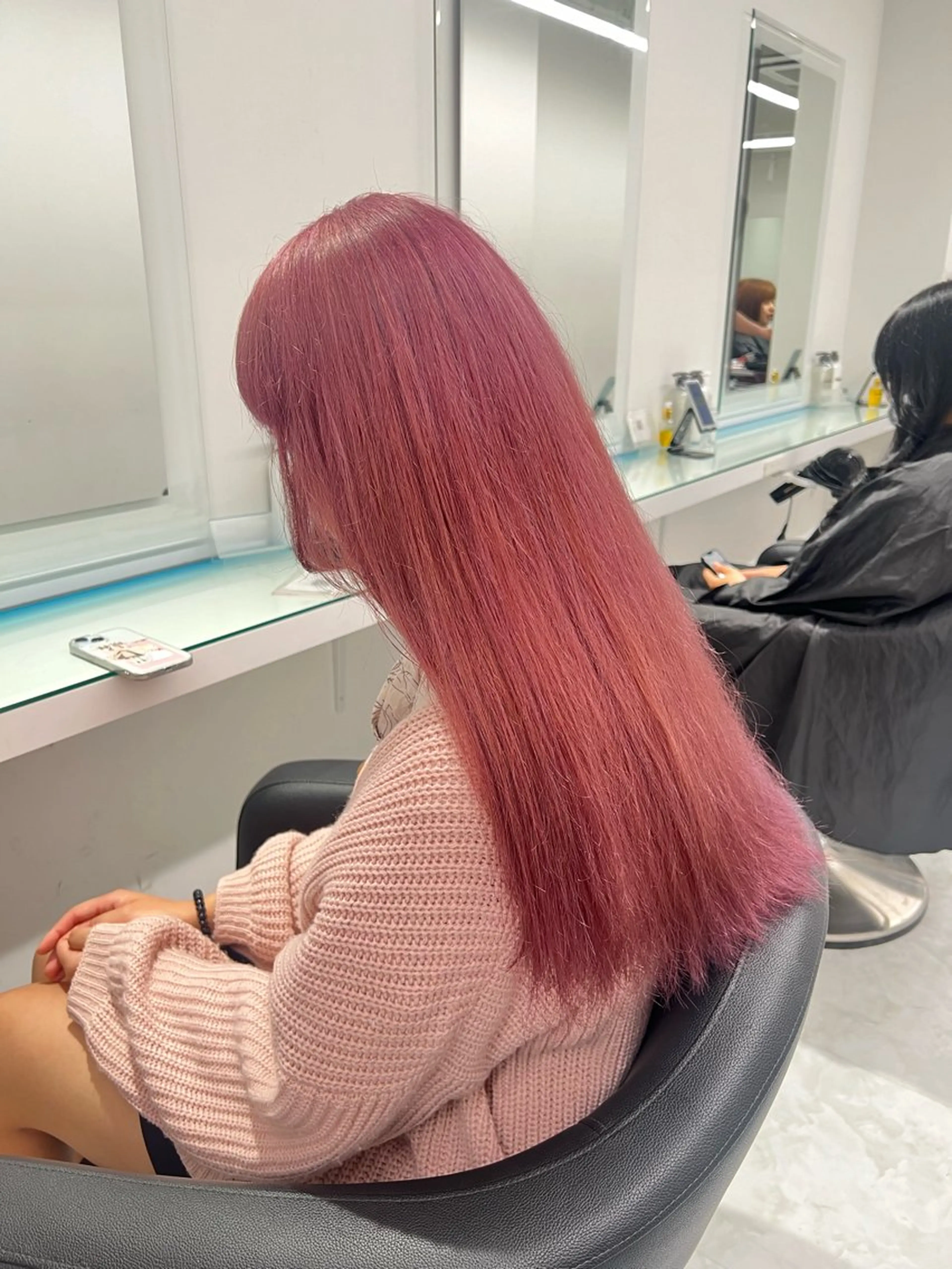 カラー ヘアカラー トリートメント ヘッドスパ ヘアセット ブリーチなし透明感 💗RYOTAのヘアスタイル