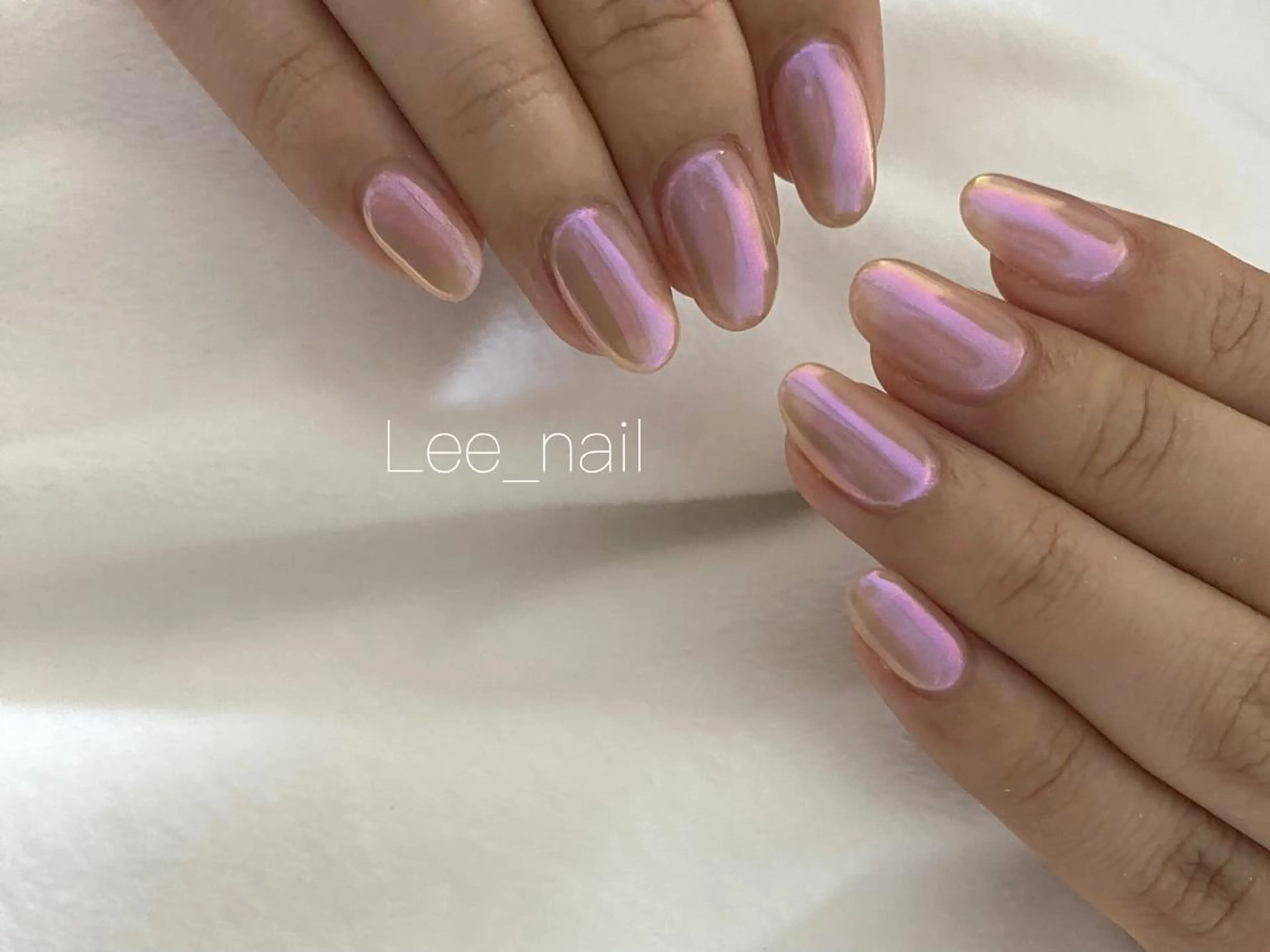 ネイル ミラーネイル ハンドネイル Lee_ nailのネイルデザイン