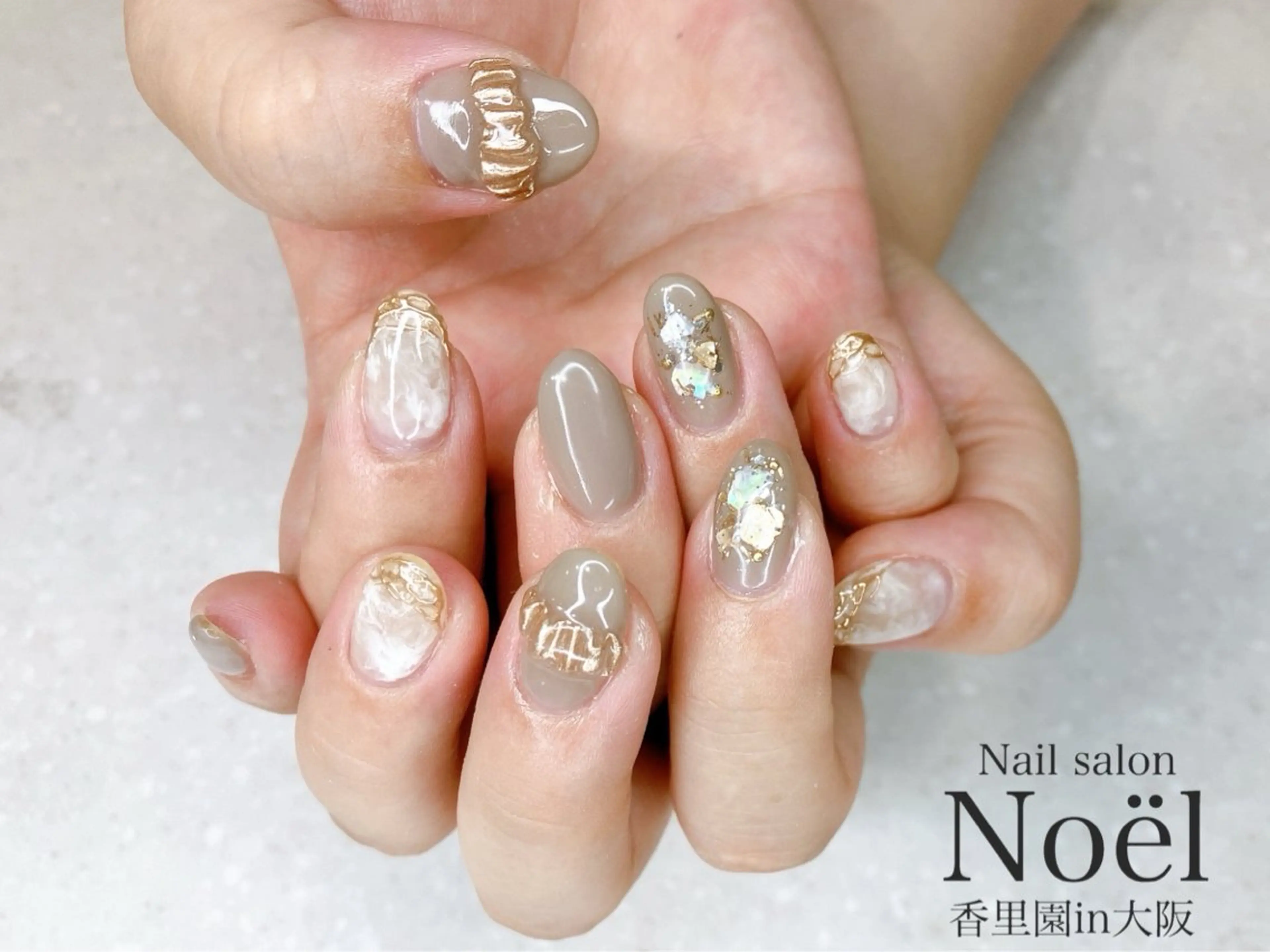 ネイル ハンドネイル Nailsalon  &Noel所属・もも 🍑のネイルデザイン