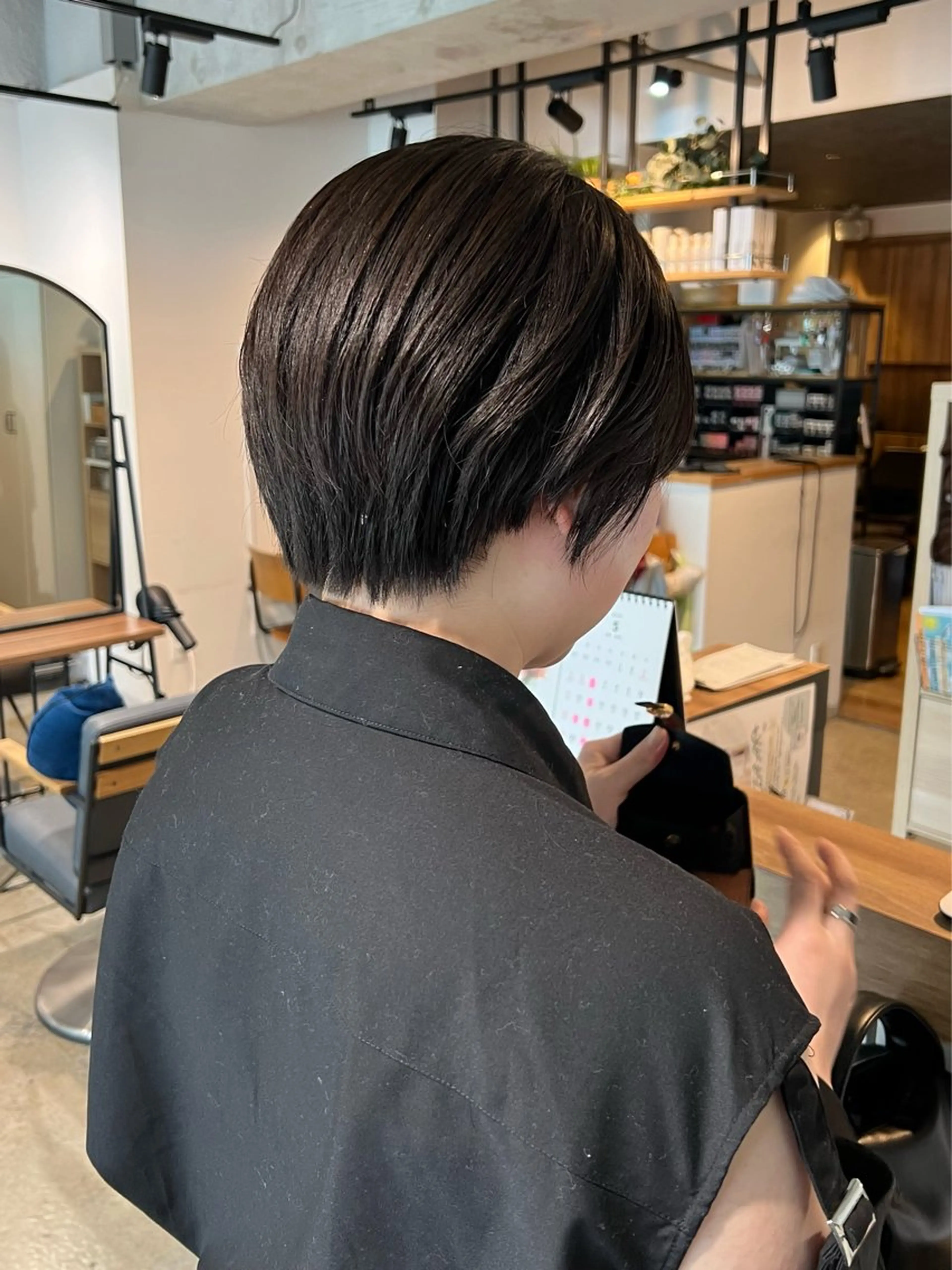 ショート カラー ショートヘア カット ヘアカラー 艶カラー🌙ショート /ボブ/小由葵のヘアスタイル