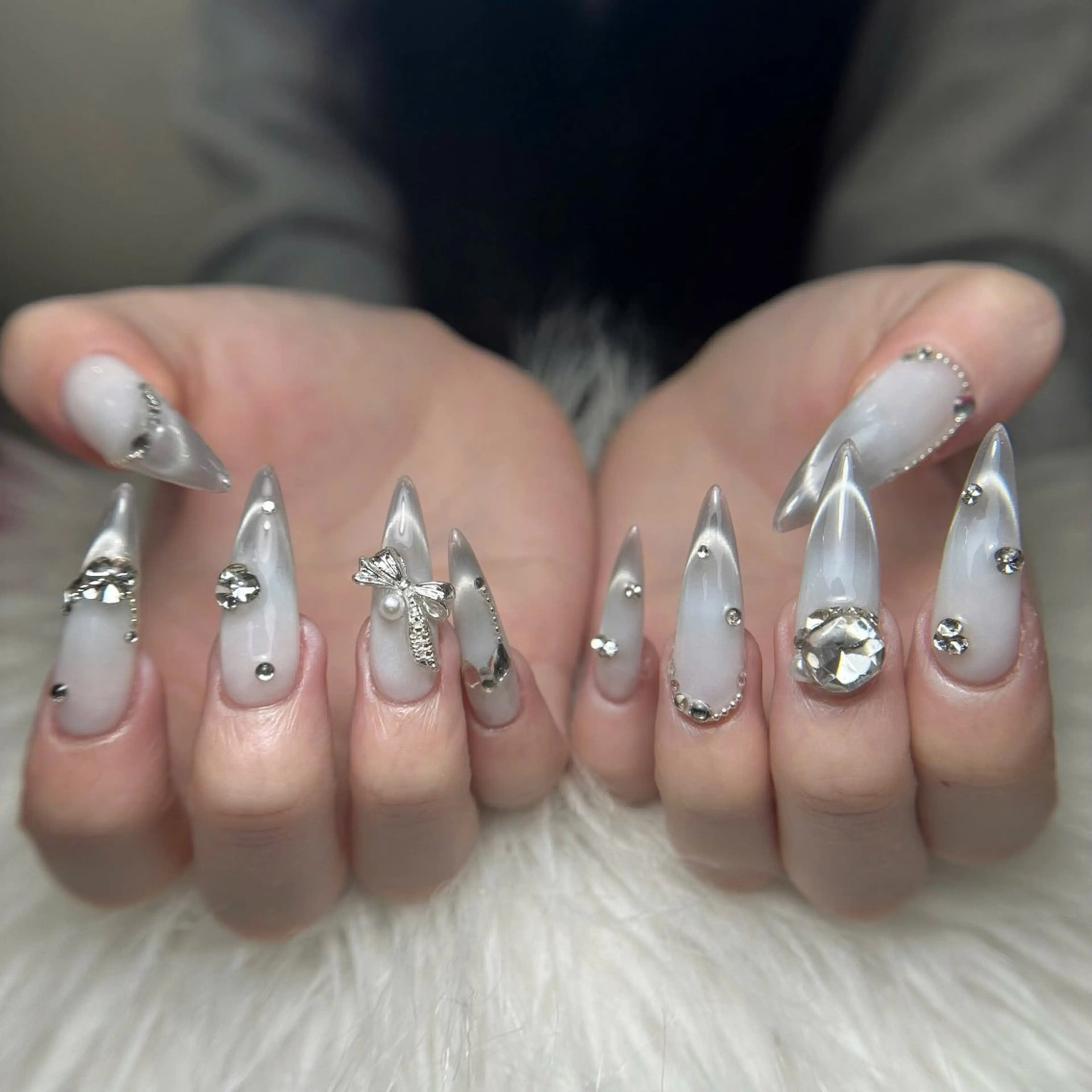 ネイル 長さ出し ジェルネイル 持ち込み オフィスネイル ワンカラーネイル ハンドネイル KITTY_NAILS所属・KITTY nailsのネイルデザイン