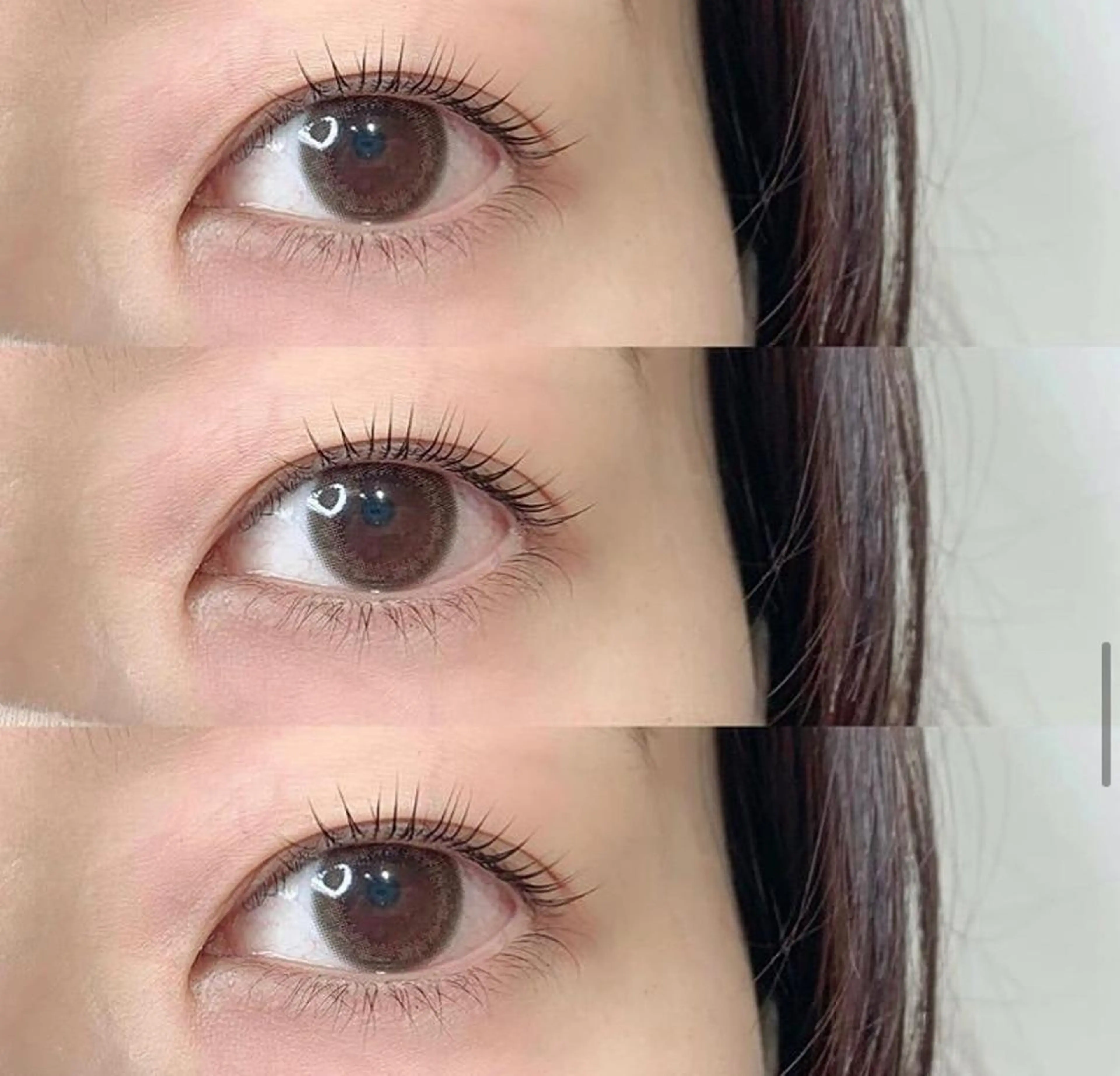 マツエク・マツパ 松野桃香♡ 束感eyelashのマツエク・マツパデザイン