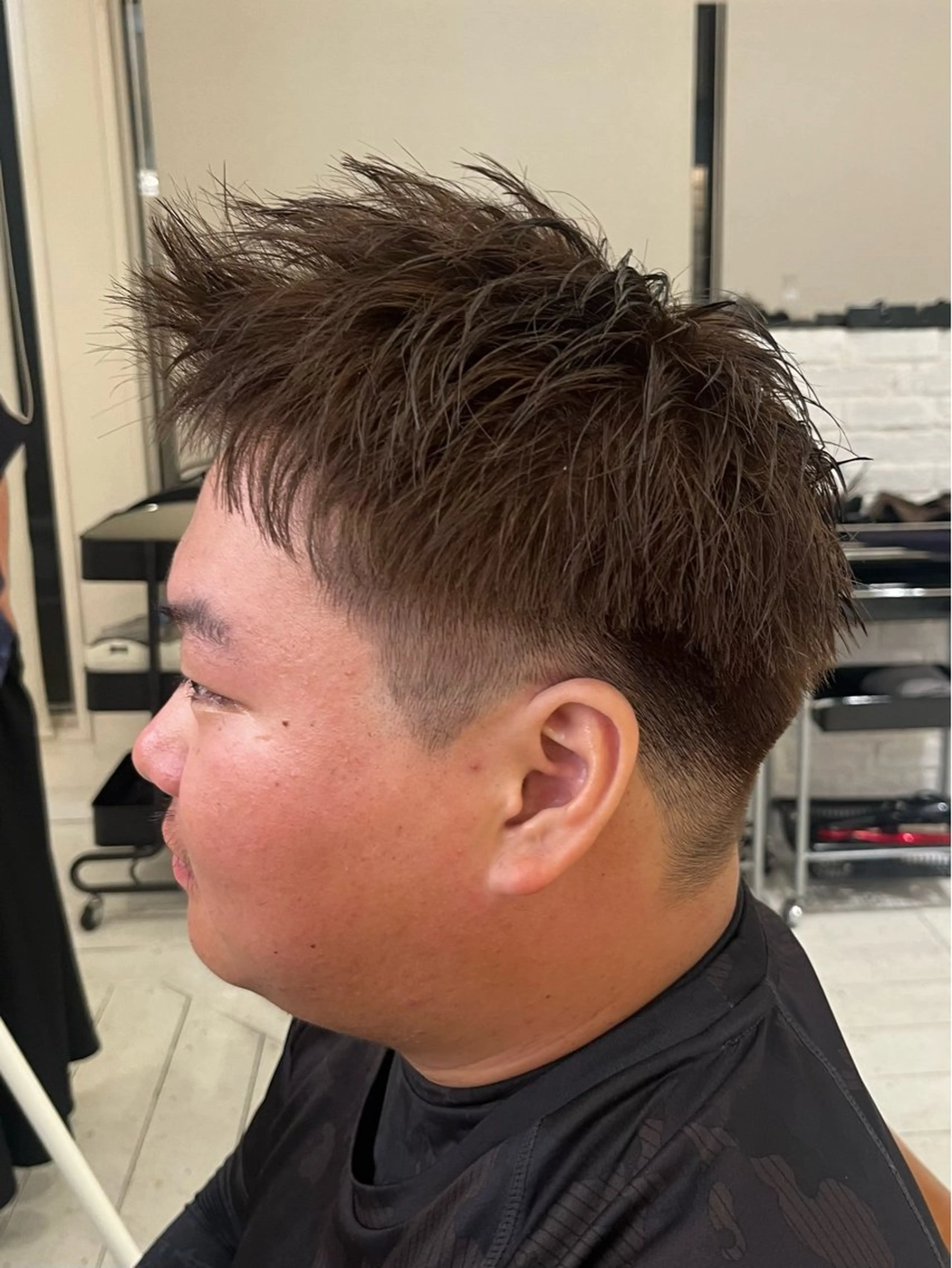 ショート メンズ ショートヘア カット BLUE       hair＆Life所属・山崎 蓮のヘアスタイル