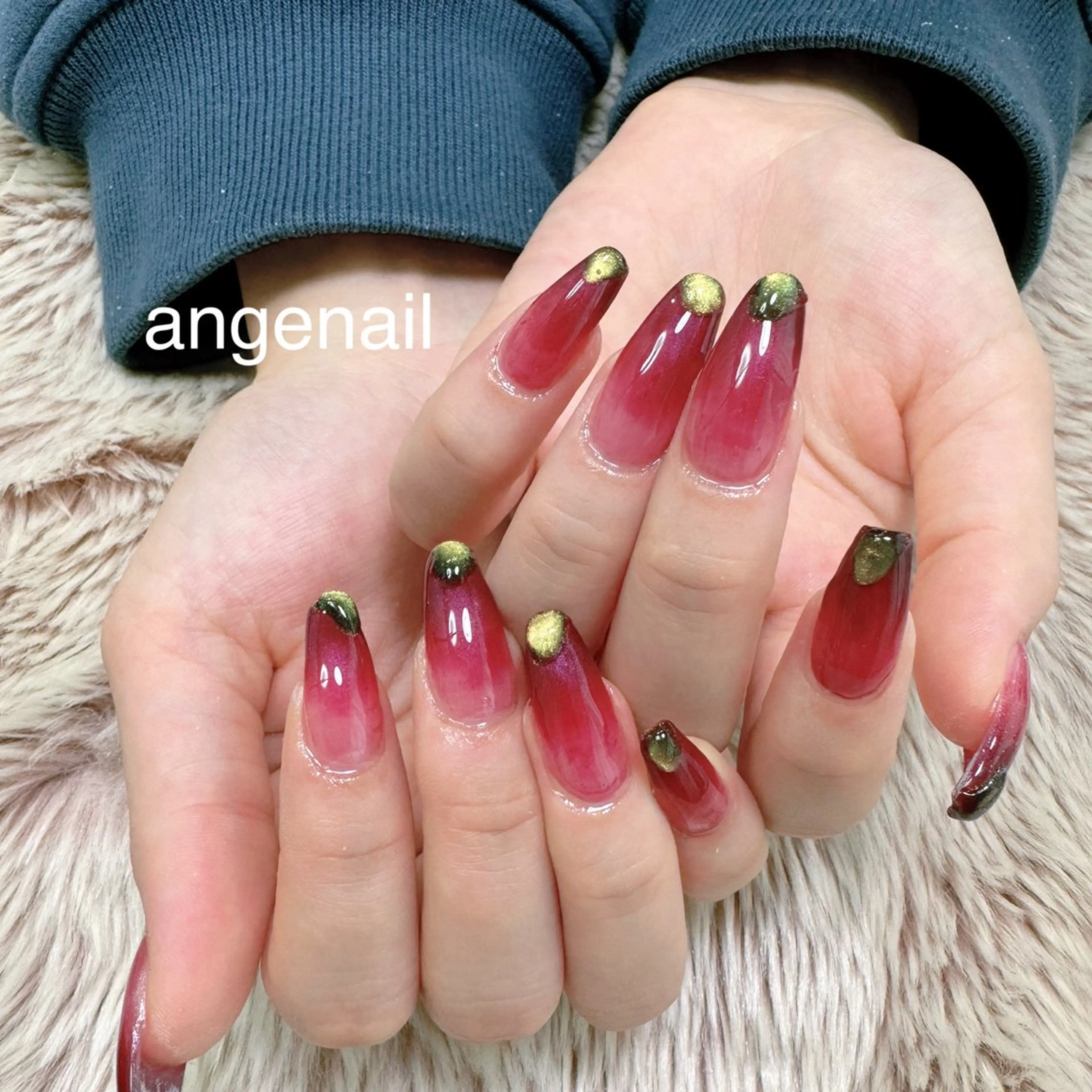 ネイル ハンドネイル angenail所属・angenail MAKIのネイルデザイン