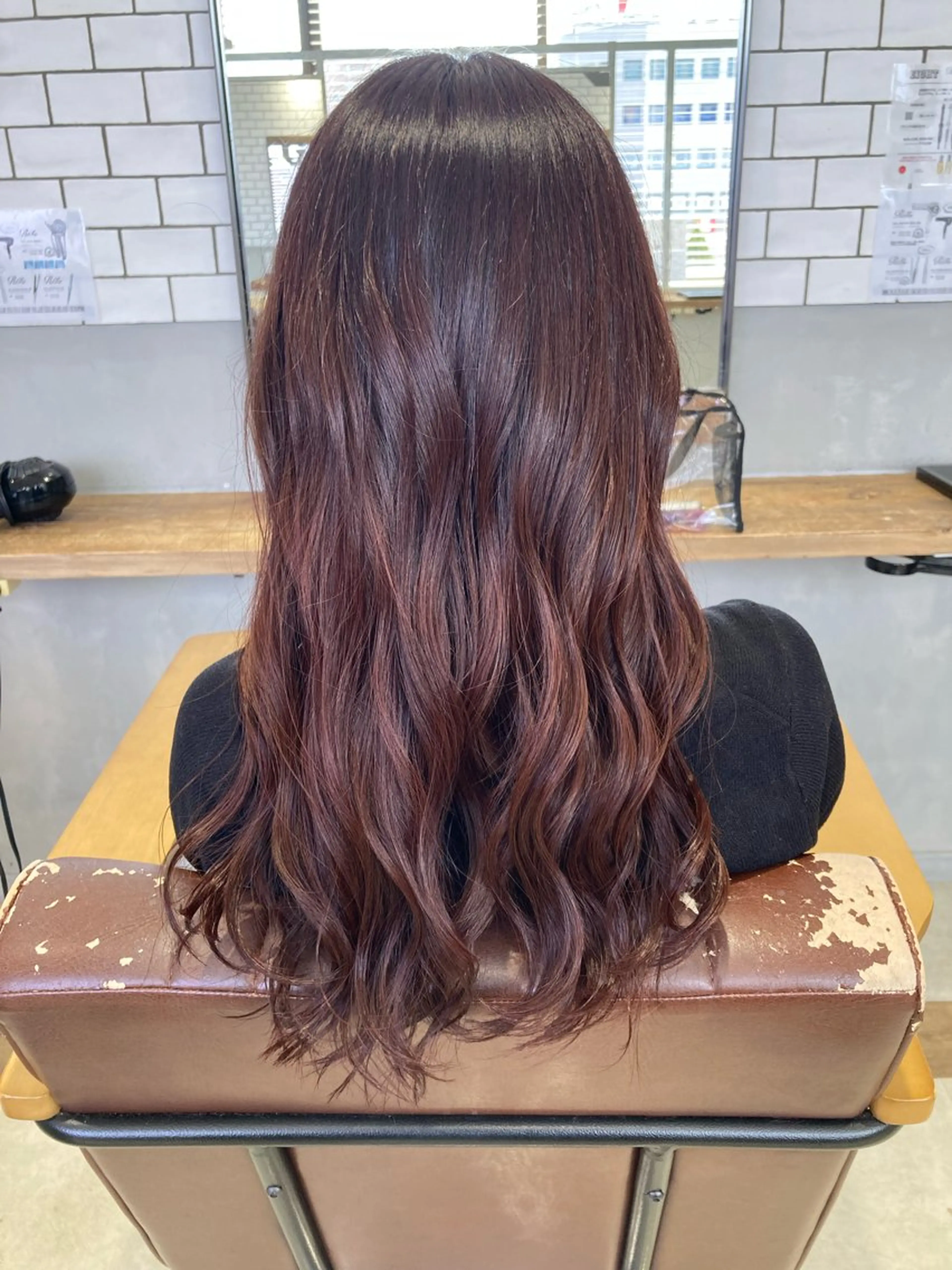 セミロング カット ヘアカラー 菊地 優斗のヘアスタイル