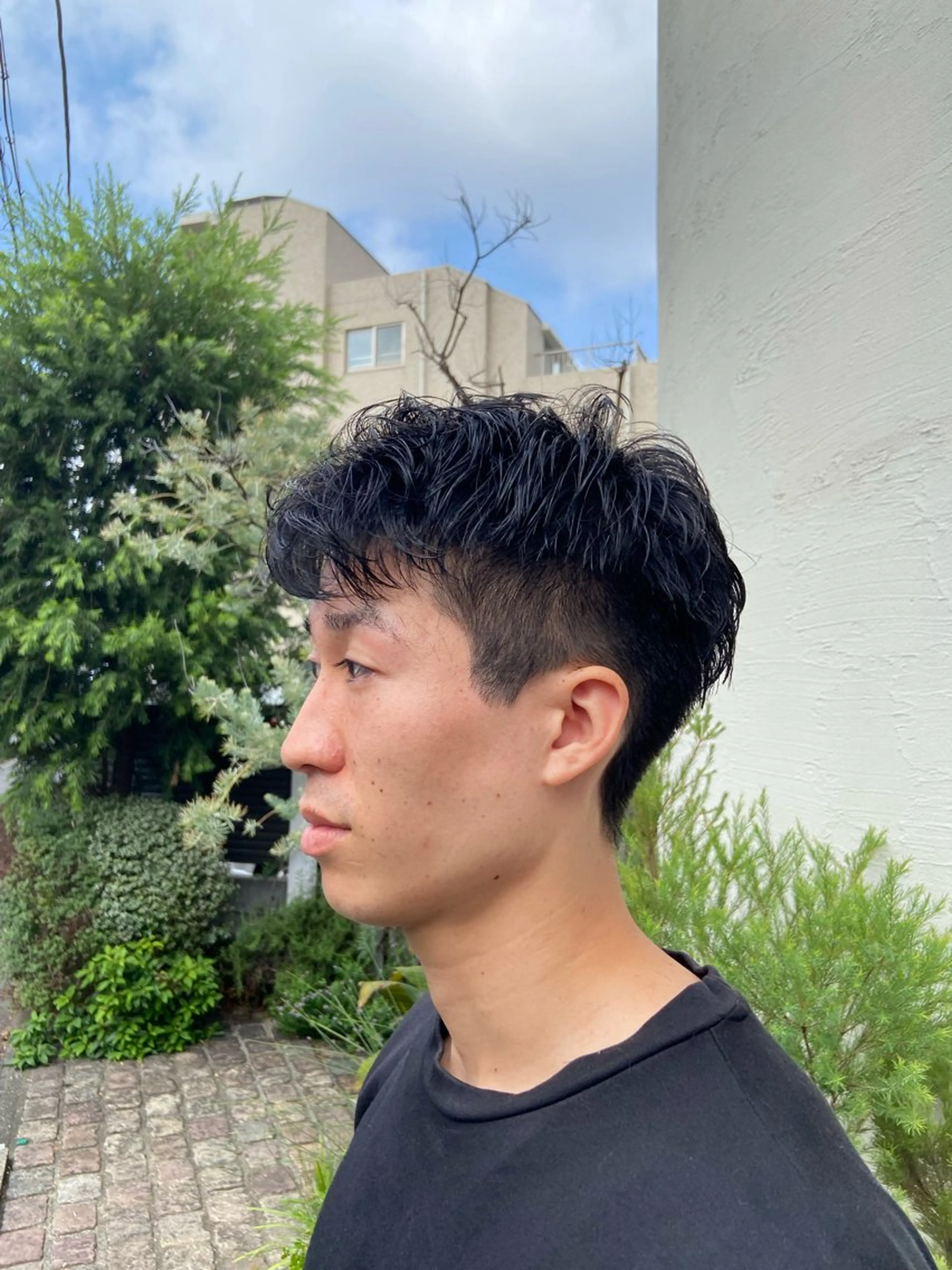 ショート ショートヘア atelier doux dimanche（アトリエ・ドゥー・ディマンシュ）所属・Fukamiレイヤー 透明感カラーのヘアスタイル