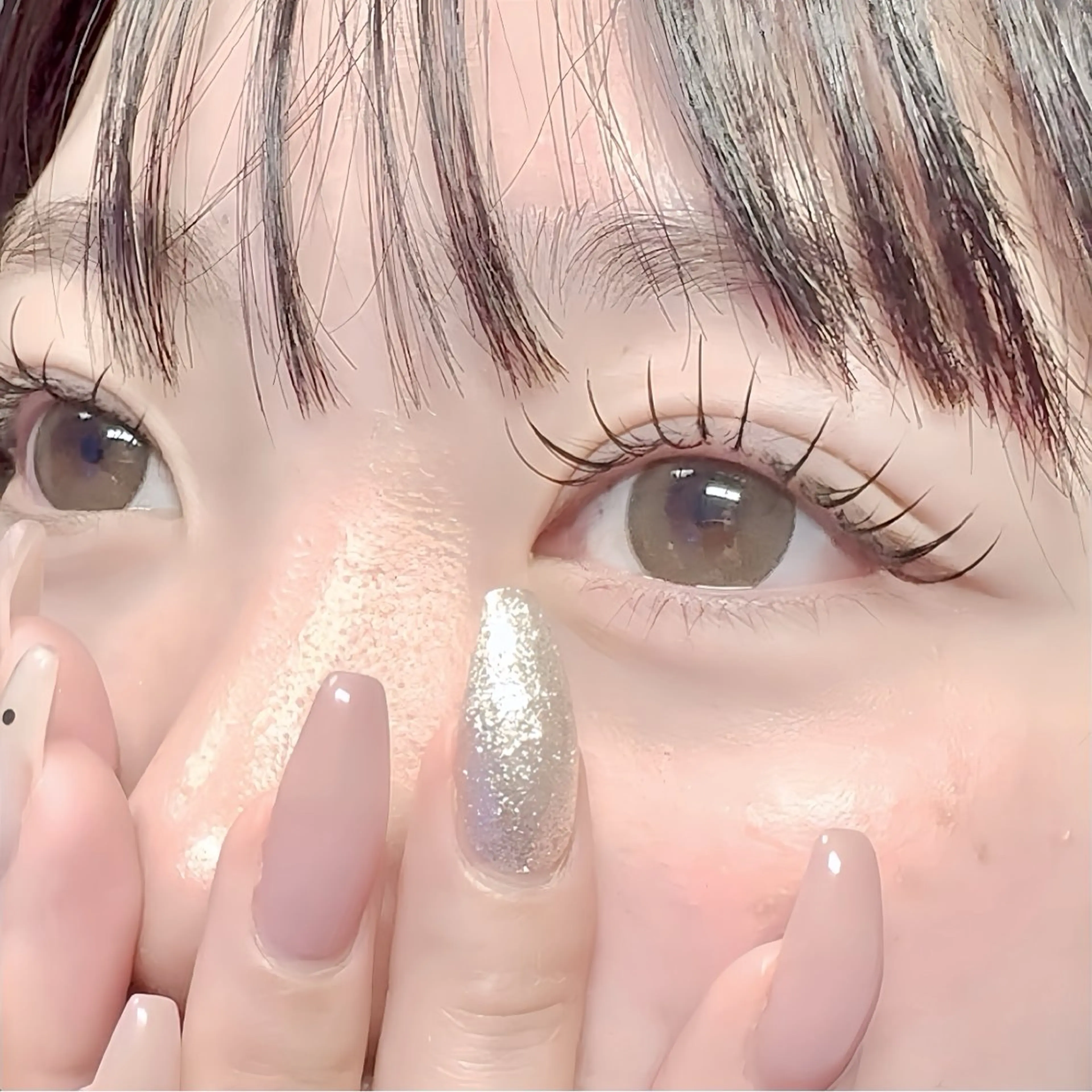 マツエク・マツパ 束感まつ毛 フラットラッシュ マツエク eyelash salon VOSSのマツエク・マツパデザイン