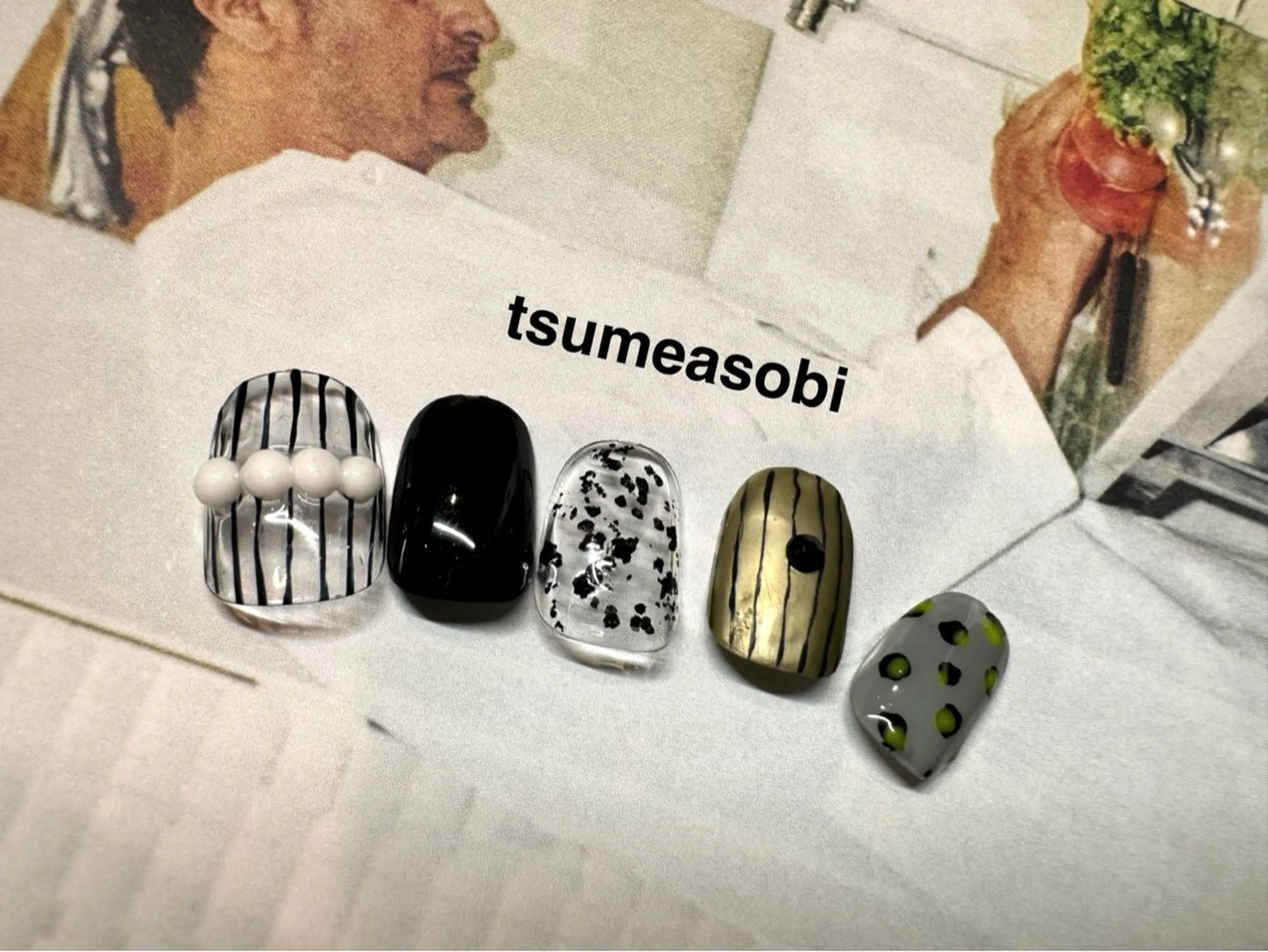 ネイル アートネイル ハンドネイル tsumeasobi所属・tsumeasobi 🪬macoのネイルデザイン