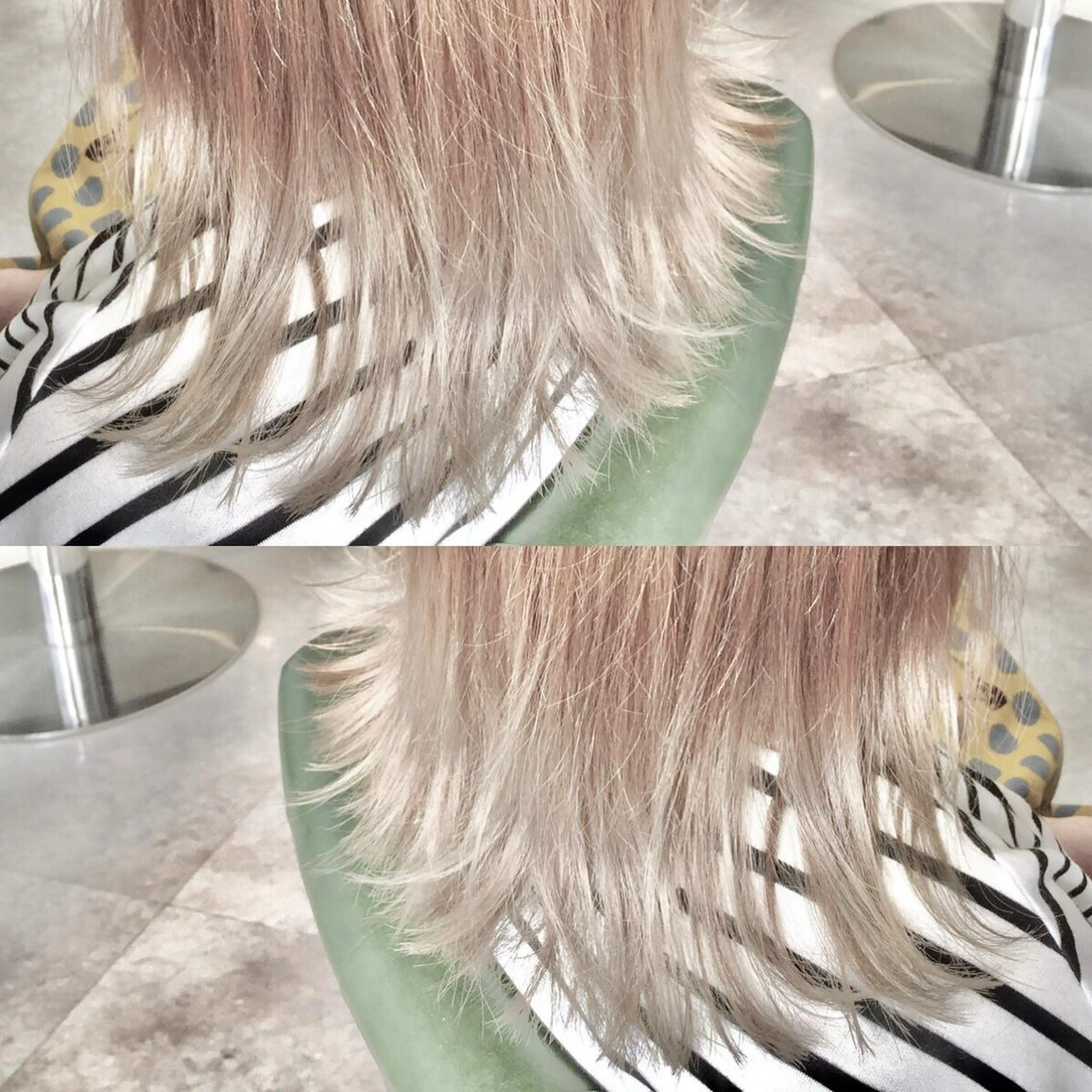 ミディアム カラー パーマ ヘアアレンジ tocca所属・毎月通える価格♪ 杉本真基のヘアスタイル