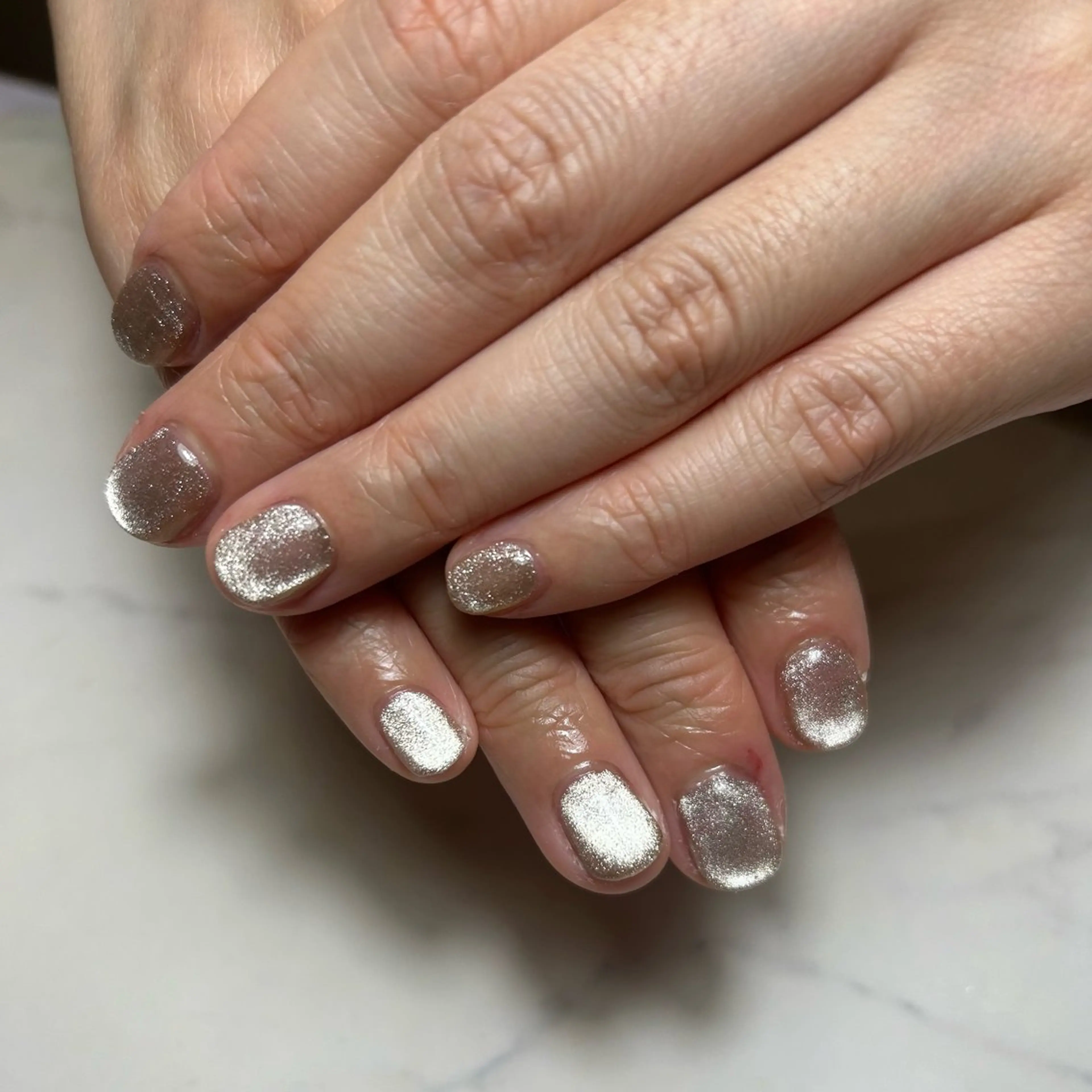 ネイル マグネットネイル 💫 さりのネイルデザイン