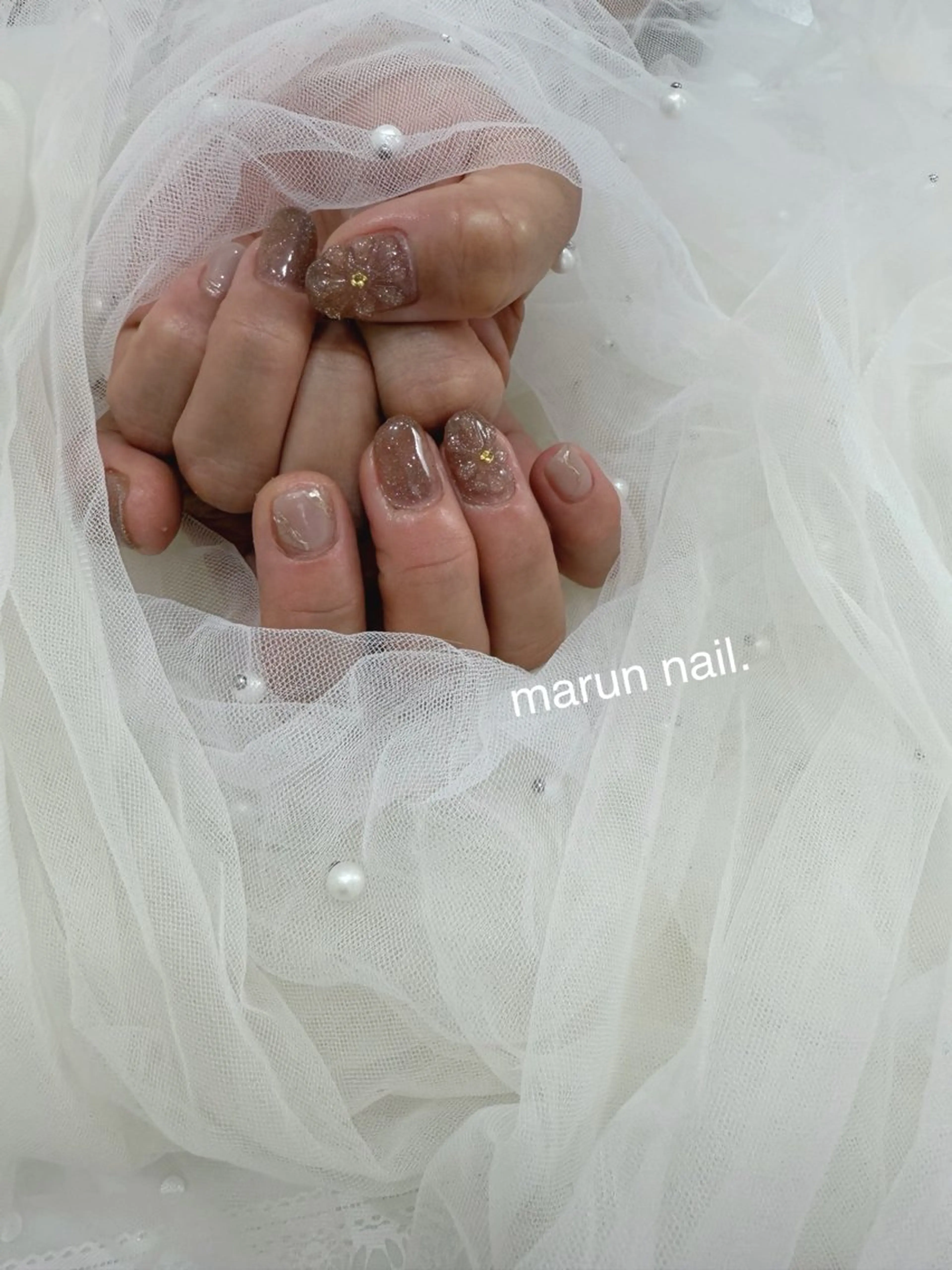 ネイル ハンドネイル marun._ megumi.のネイルデザイン