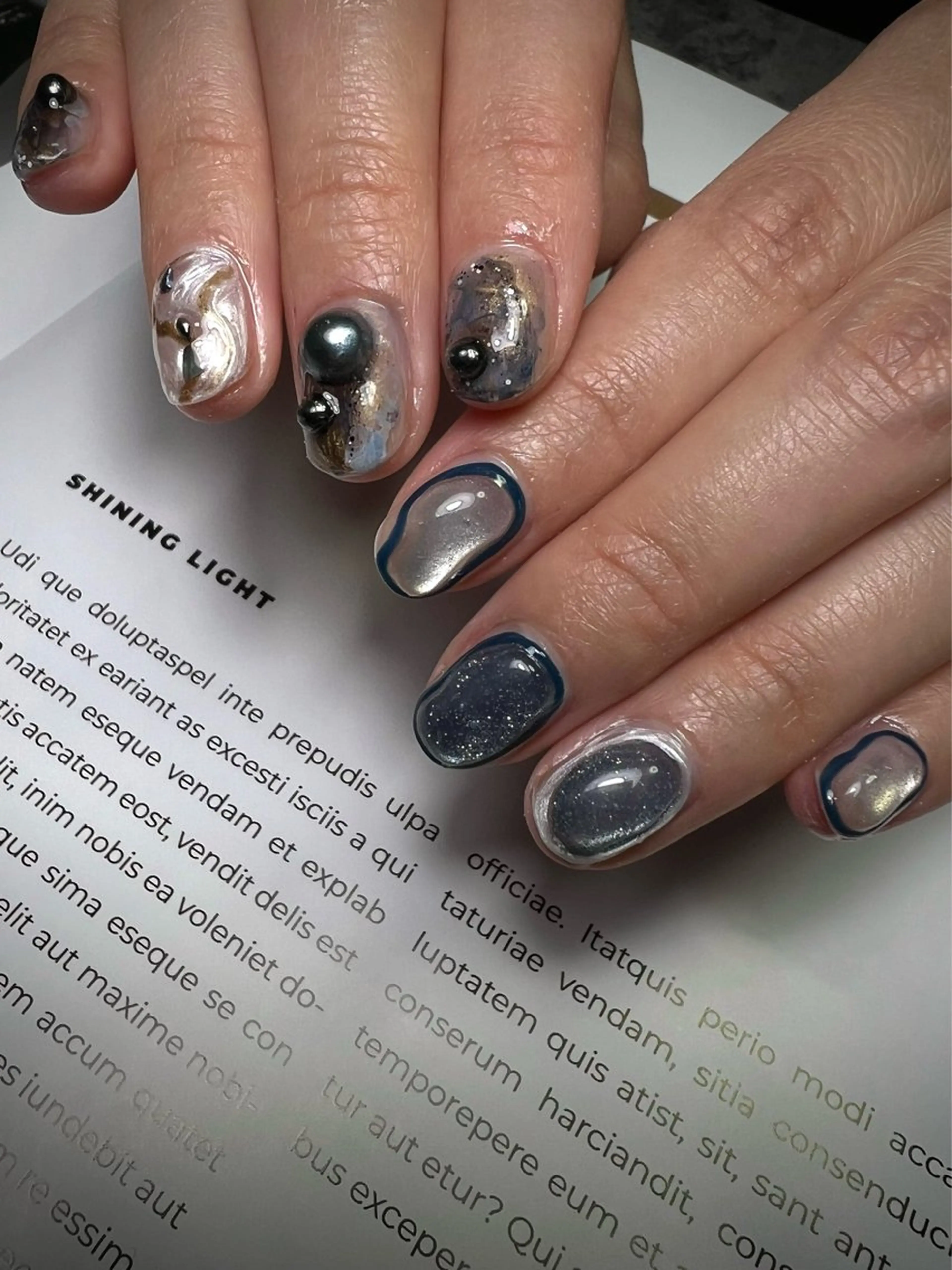 ネイル ハンドネイル μ3.nail mayuのネイルデザイン