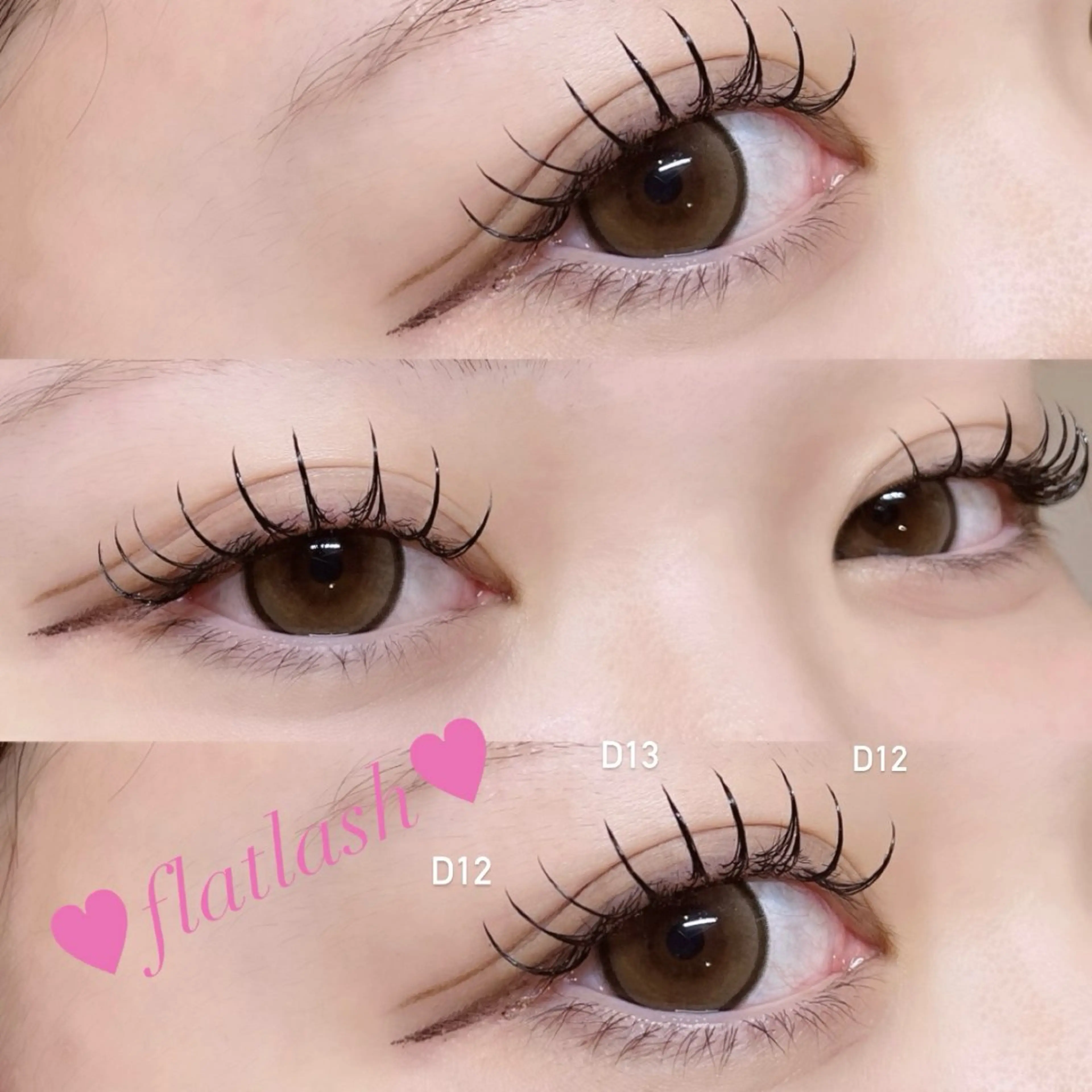 マツエク・マツパ マツエク Mell Yuuna ♡パリエク /束感のマツエク・マツパデザイン