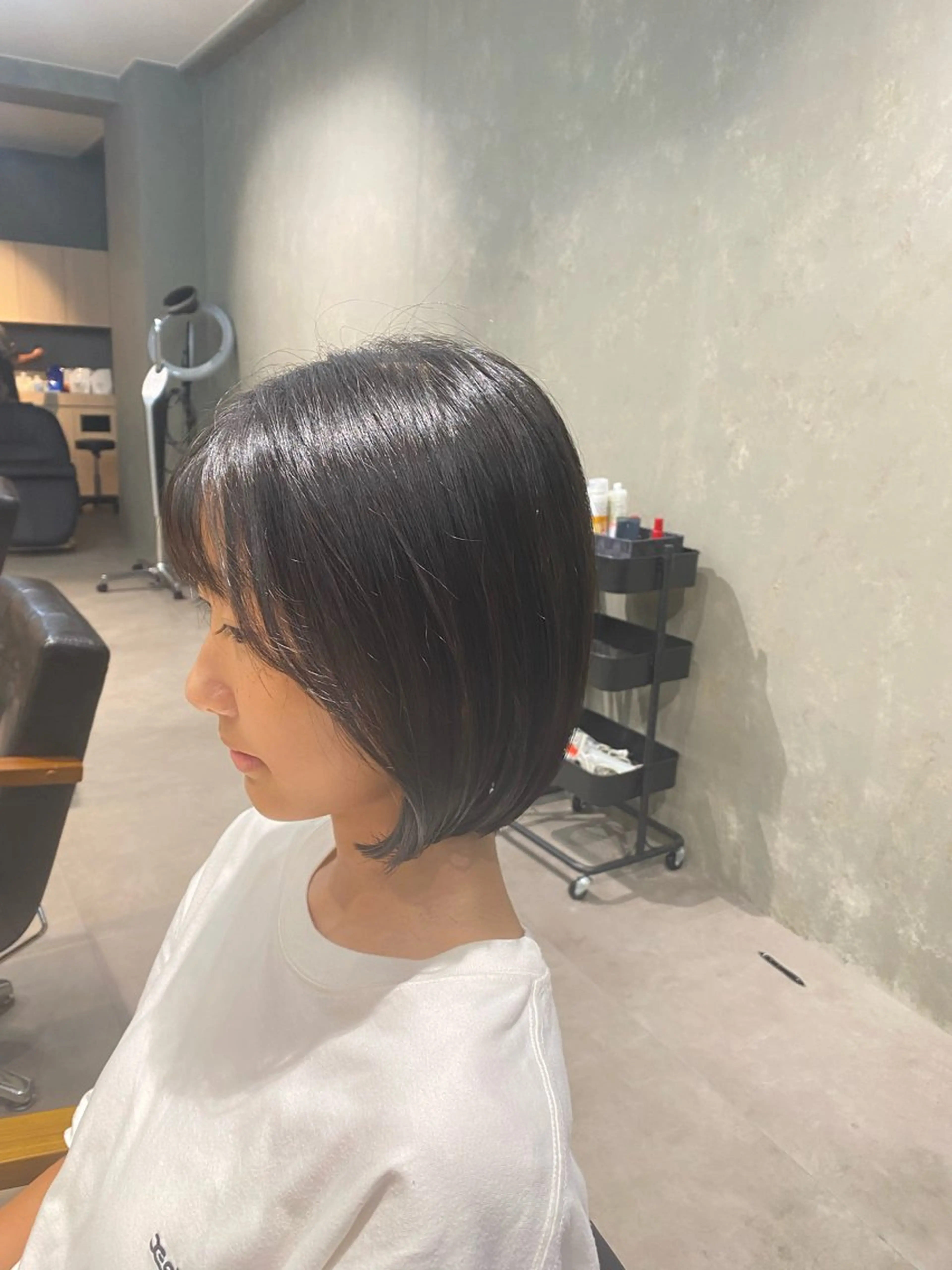 ショート ボブ 韓国風ヘア カット Ciel所属・CIEL KAZUMAのヘアスタイル