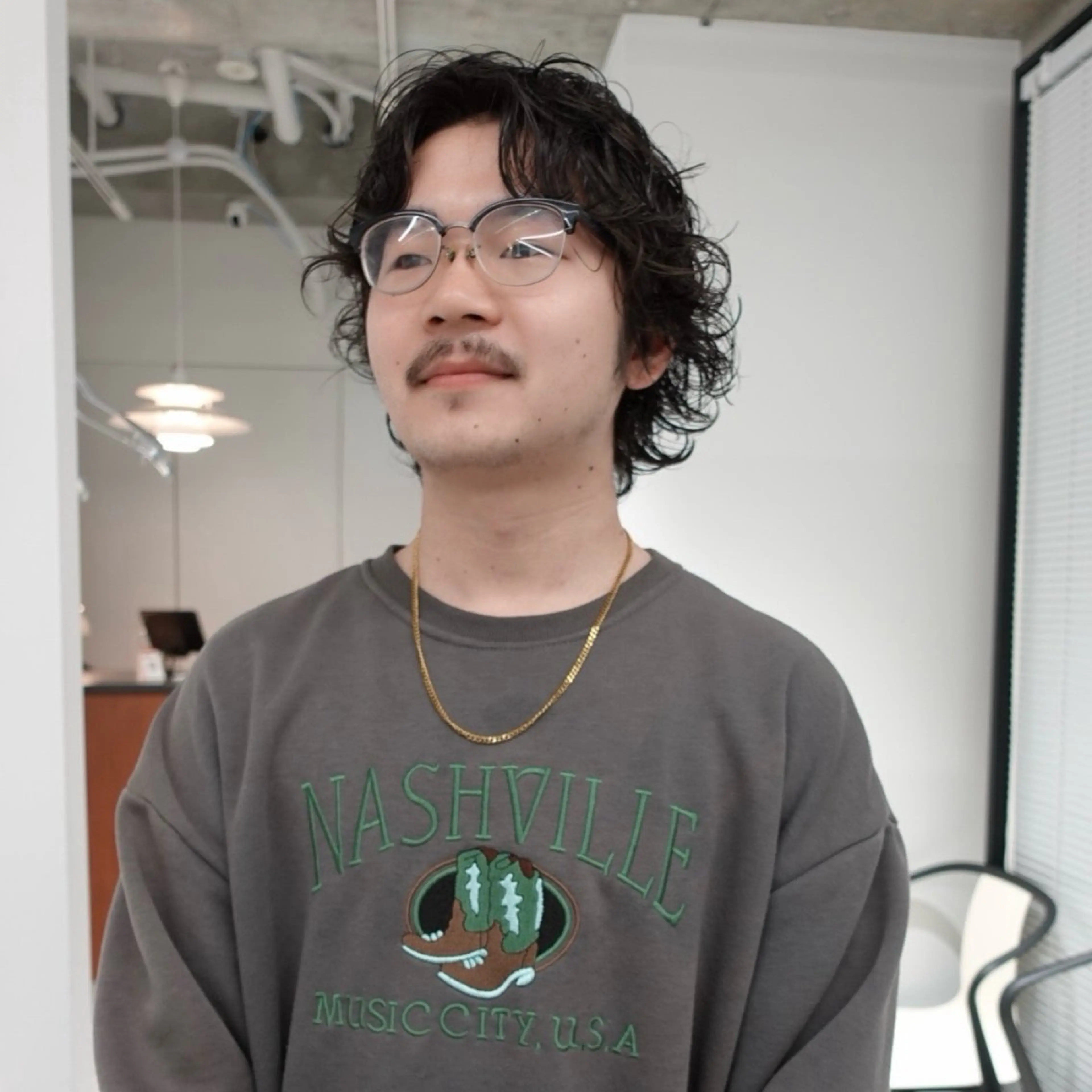 ショート パーマ ヘアアレンジ メンズ メンズパーマ カット パーマ 🌐サトウ リョウ🌐のヘアスタイル