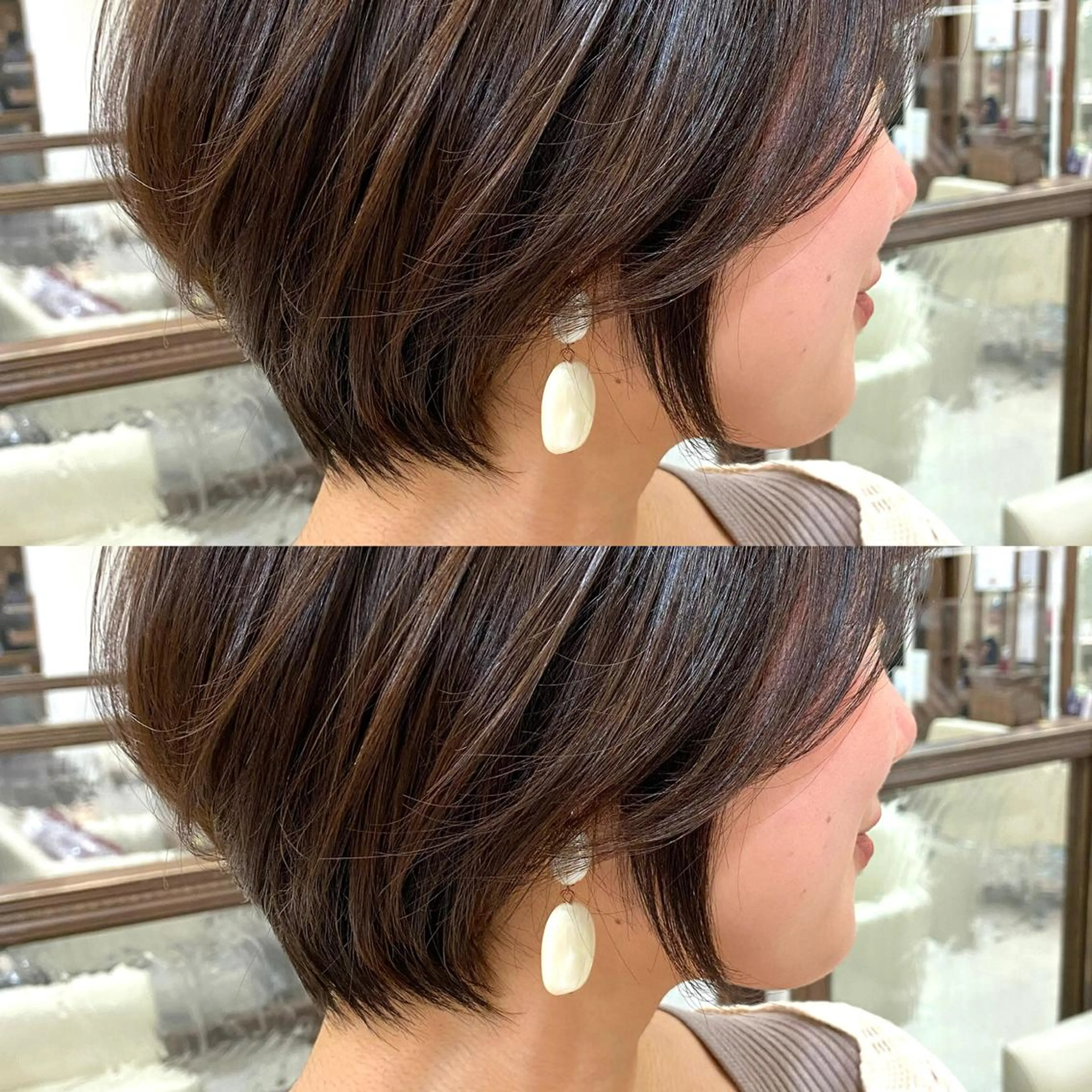 ショート ショートボブ ハンサムショート ボブ くびれヘア ハイライト カット ヘアカラー トリートメント ✨髪質改善・縮毛矯正 専門美容室マーベルのヘアスタイル