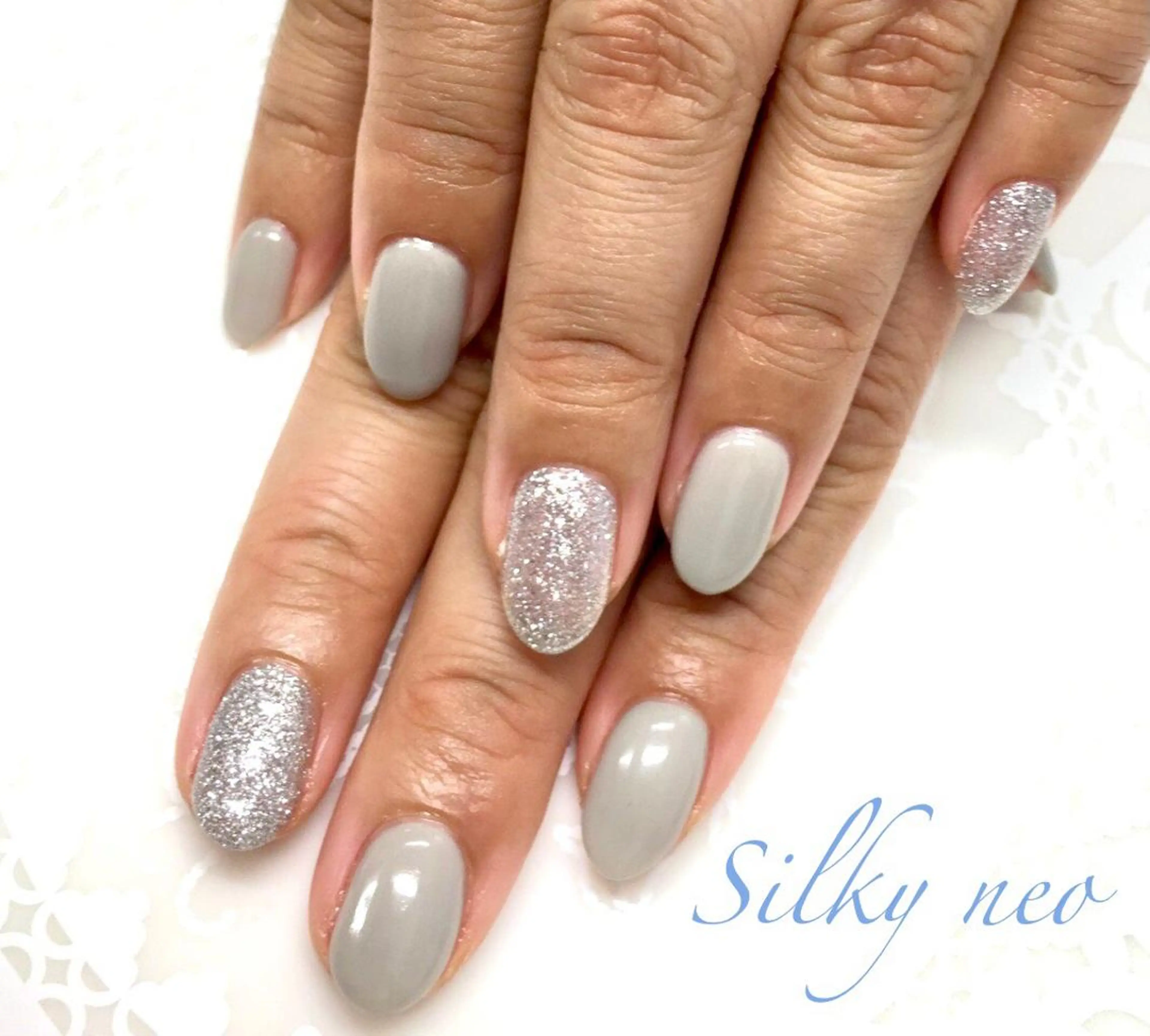 ネイル Silky_nail _soraのネイルデザイン