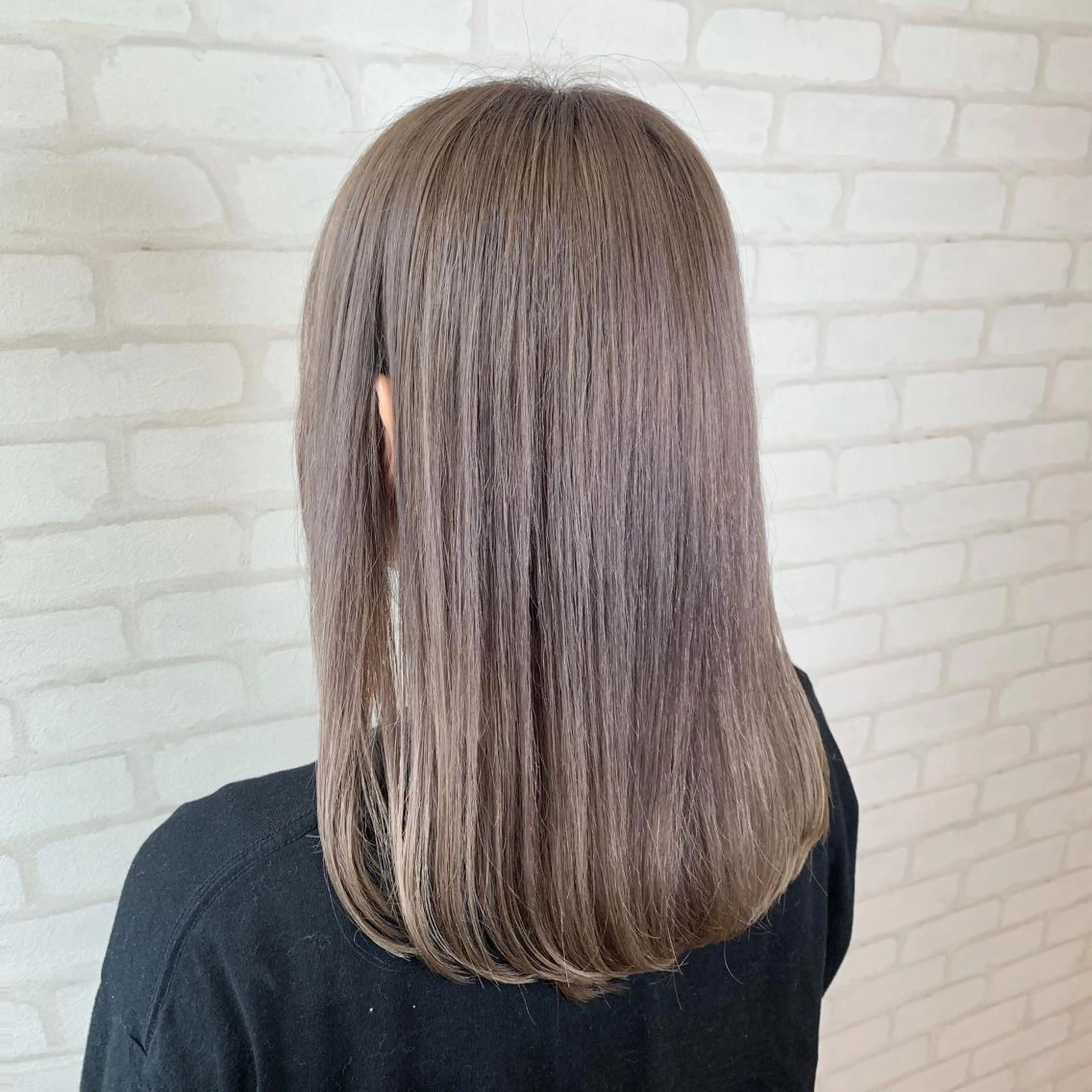 ミディアム カラー ヘアカラー トリートメント ヘッドスパ ✨艶髪✨透明感✨ 山内大樹のヘアスタイル