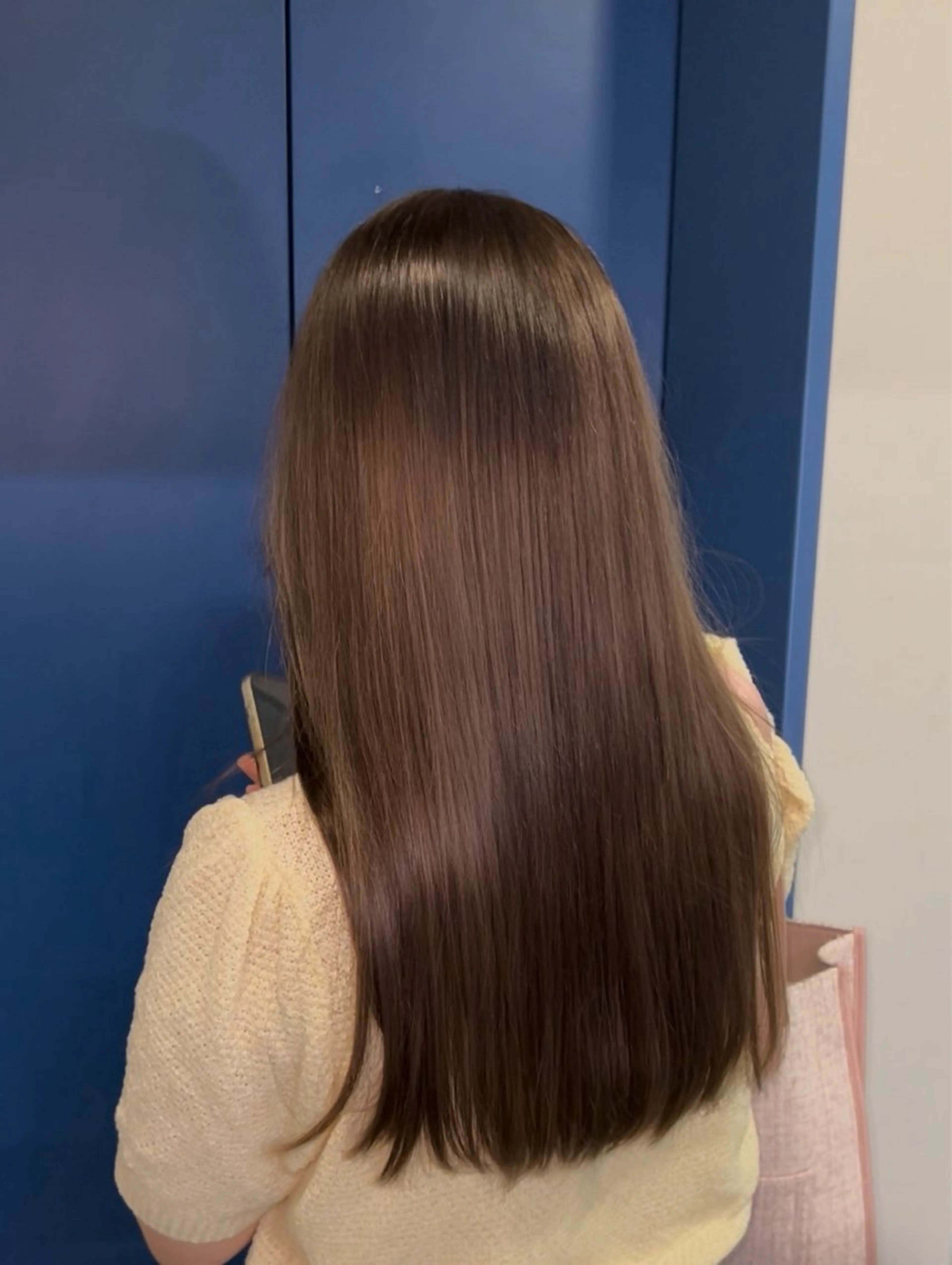 ロング カラー ブリーチ ブラウンカラー 透明感カラー ナチュラルブラウン ブリーチなしカラー ヘアカラー ...alley所属・Alley WAOのその他イメージ
