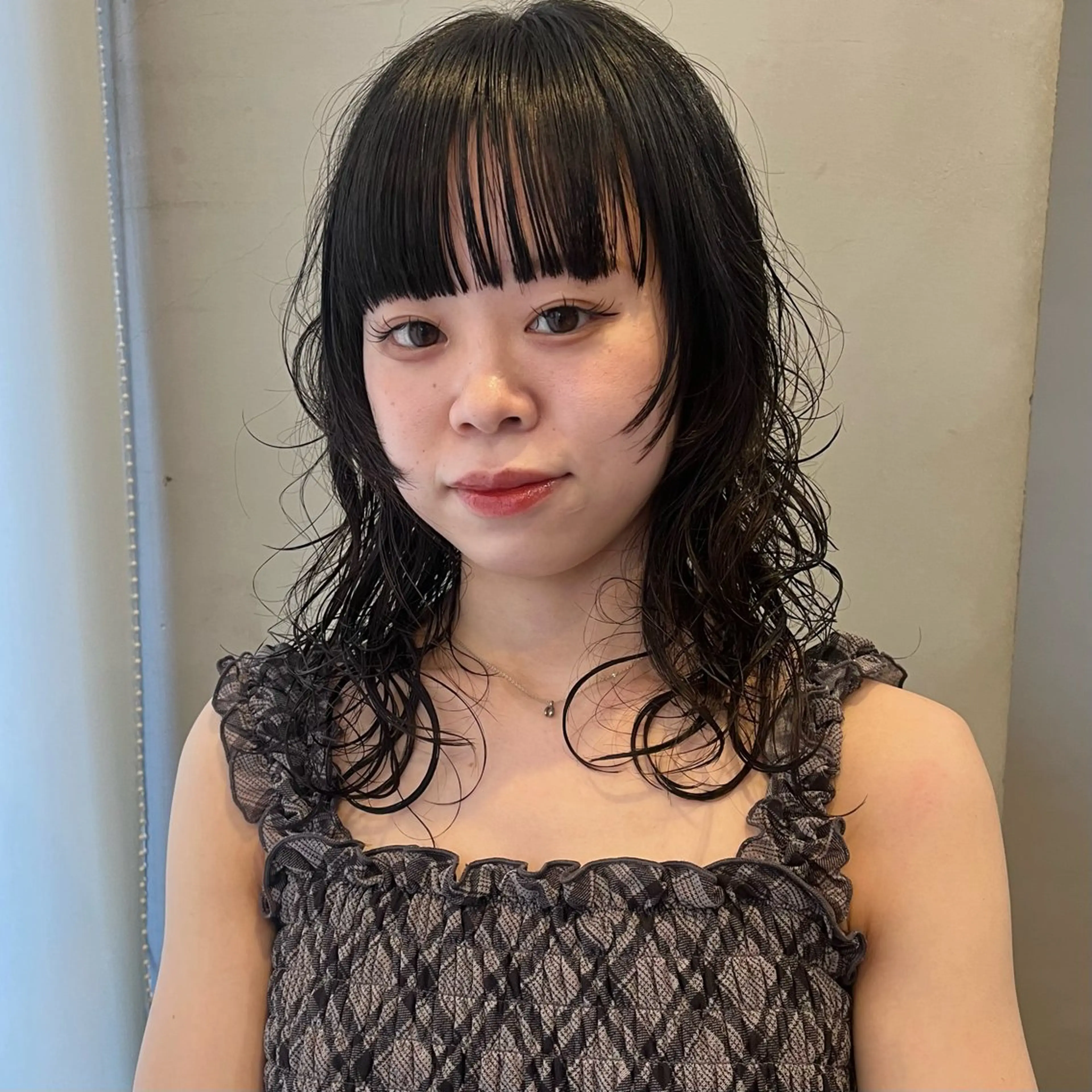 ロング パーマ なな/ICI/レイヤ ーパーマ/ボブのヘアスタイル